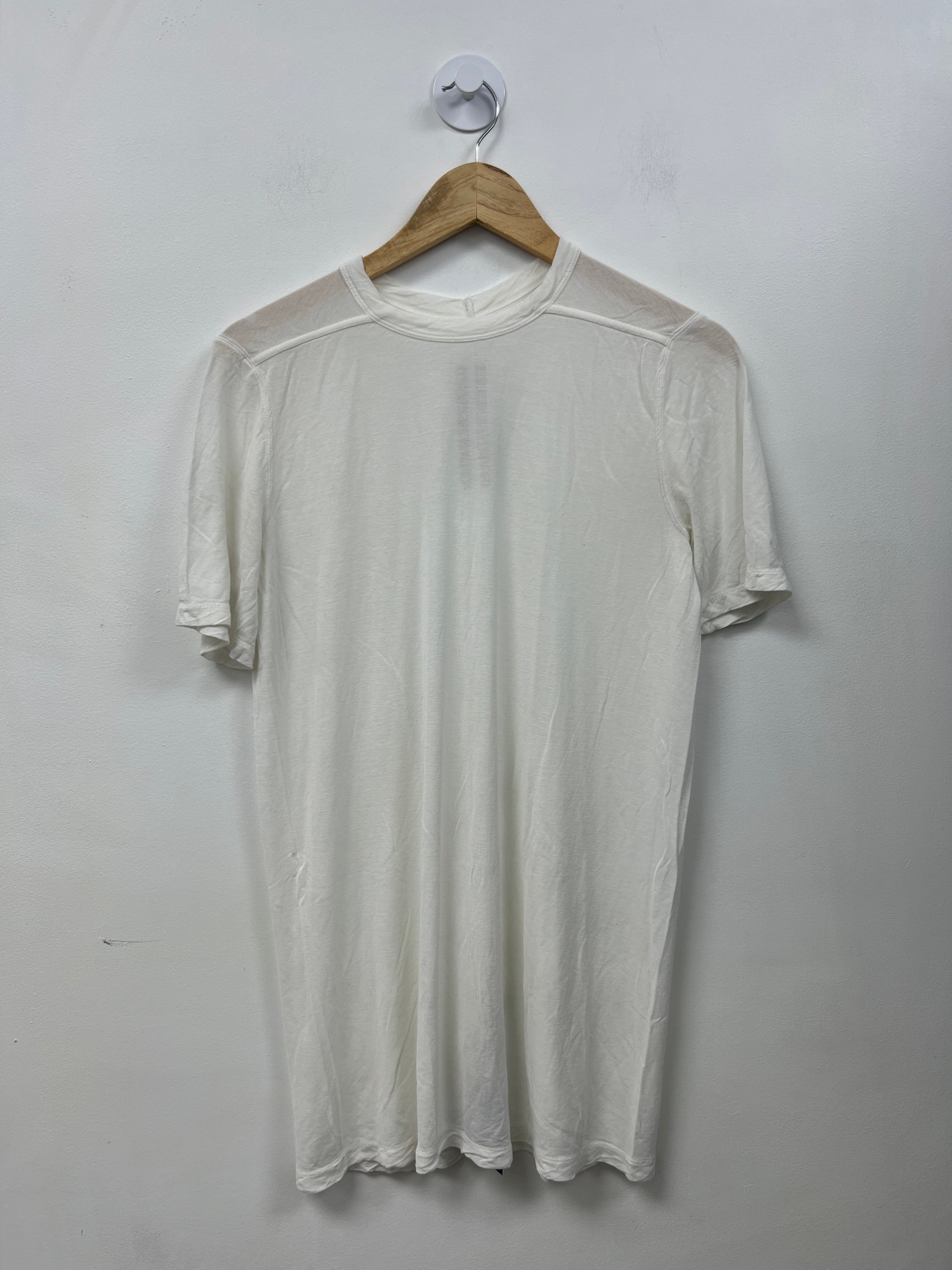 Rick Owens White Plain Tee