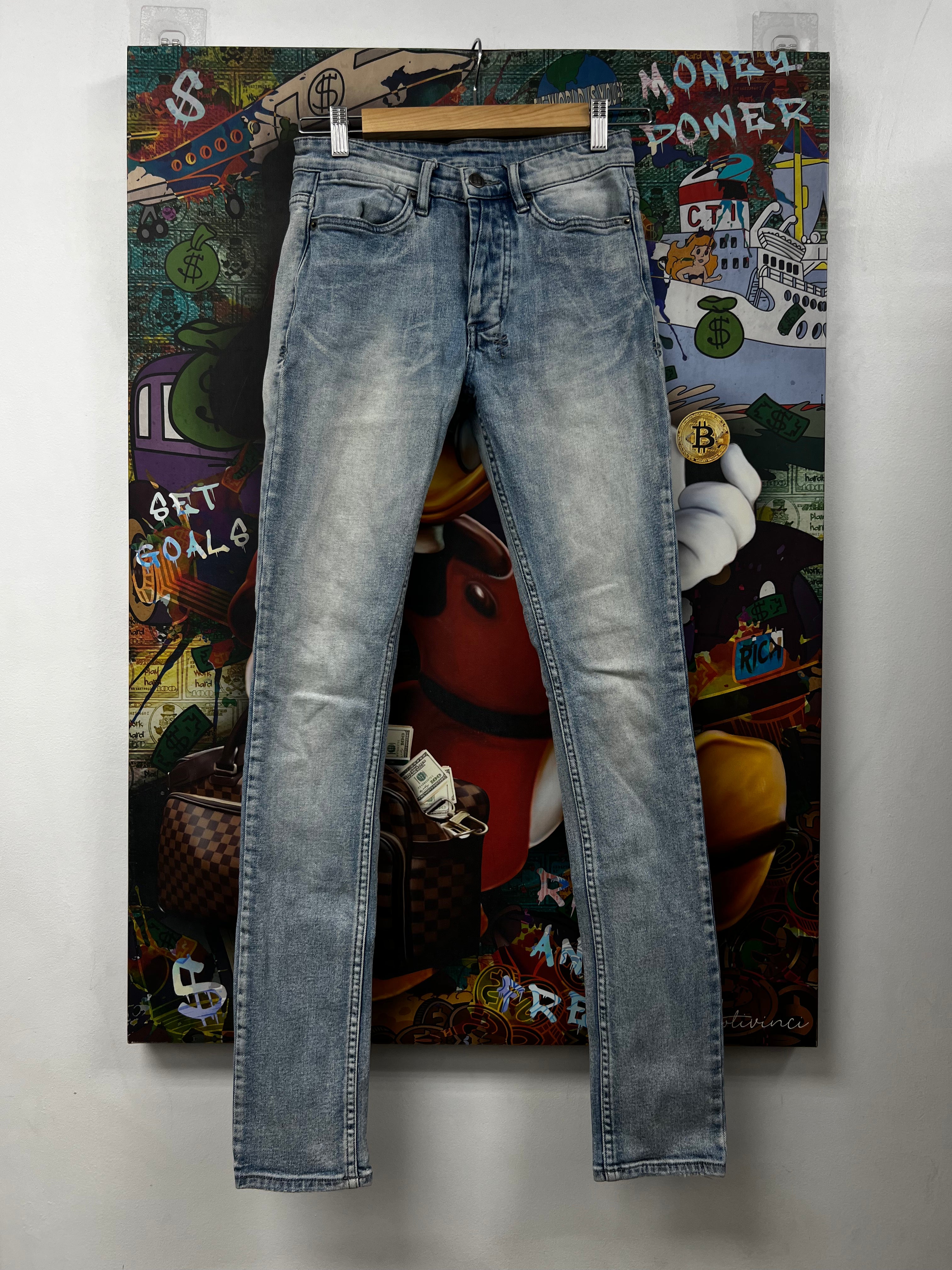 Ksubi Light Wash Plain Jeans