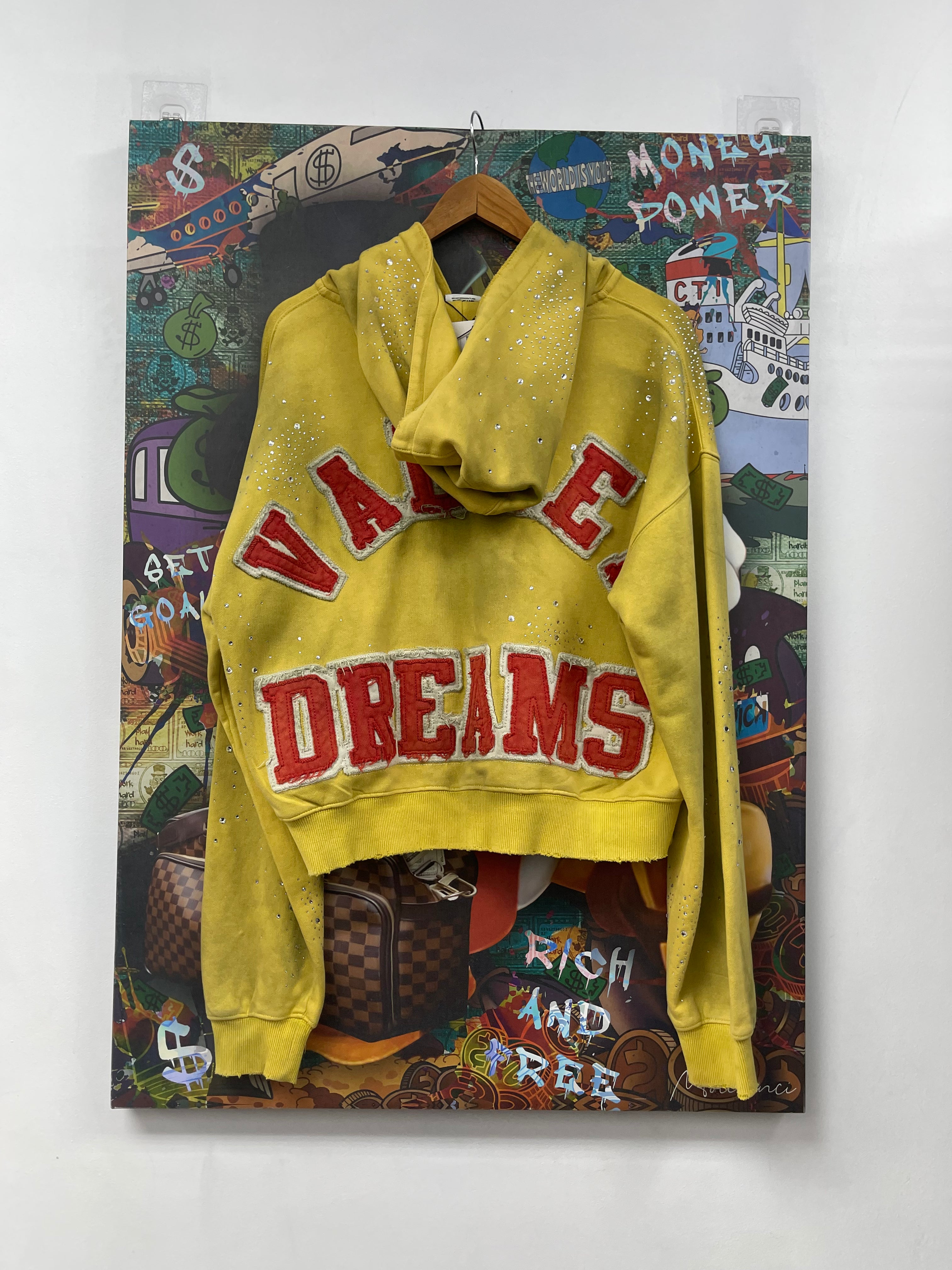 Vale Yellow Sun Cluster Hoodie