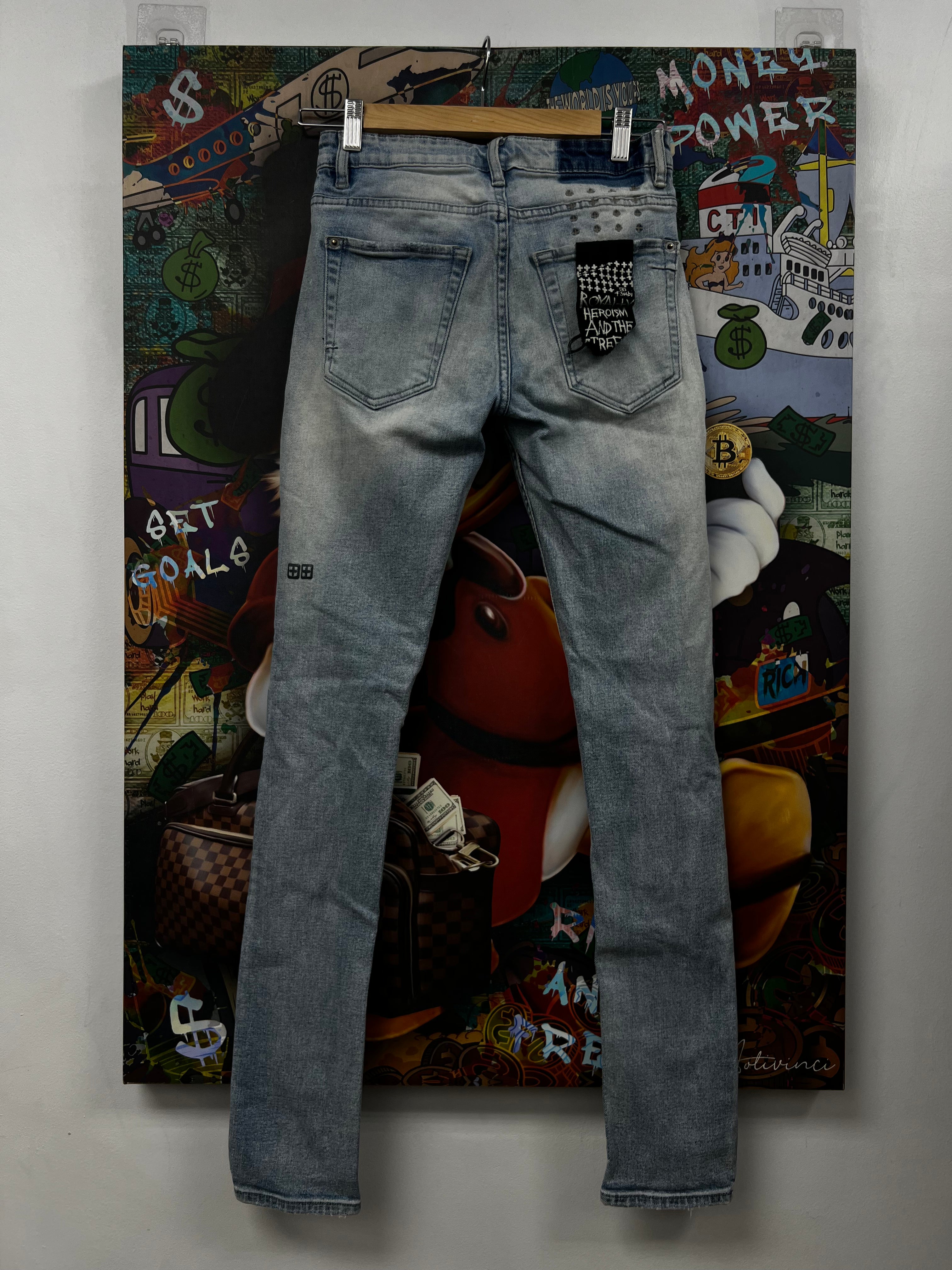 Ksubi Light Wash Plain Jeans