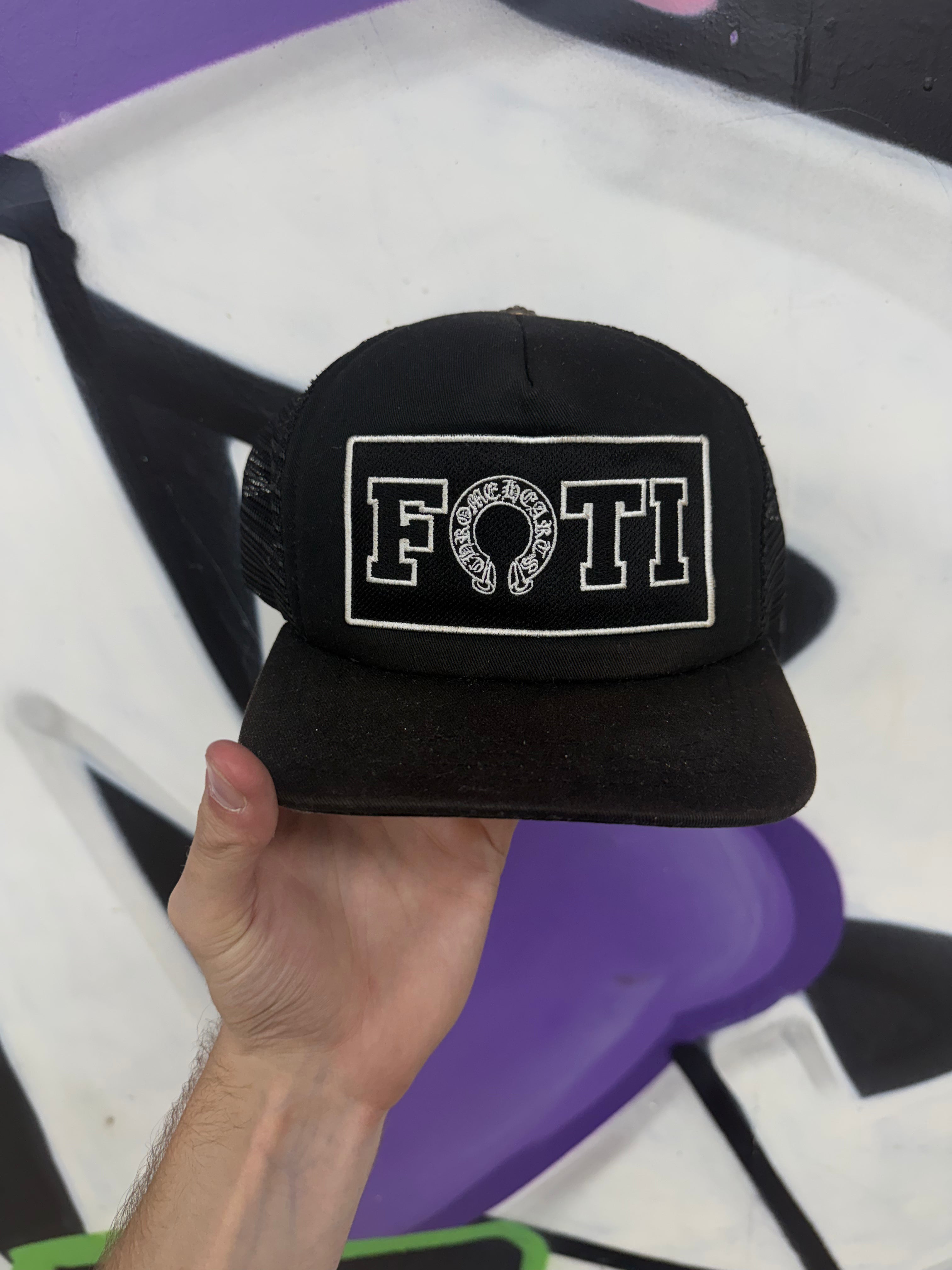 Chrome Hearts FOTI Horseshoe Trucker Hat