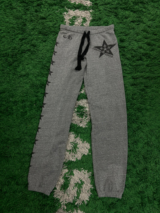 Chrome Hearts Star Grey Sweats  Used Small N/A