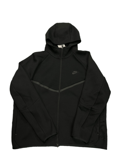 Nike Tech Zip Up Black Hoodie
