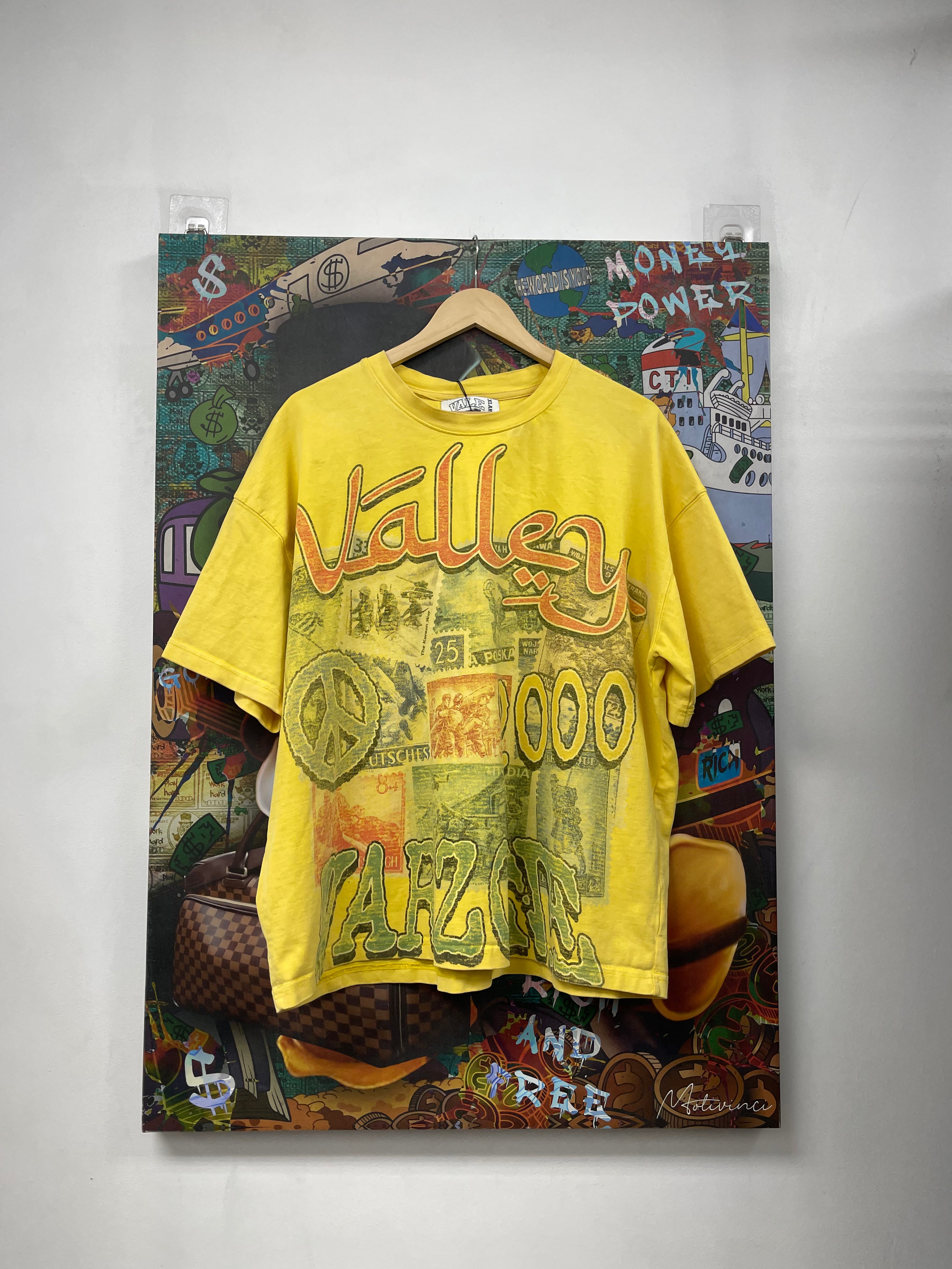 Vale Yellow Passport Tee