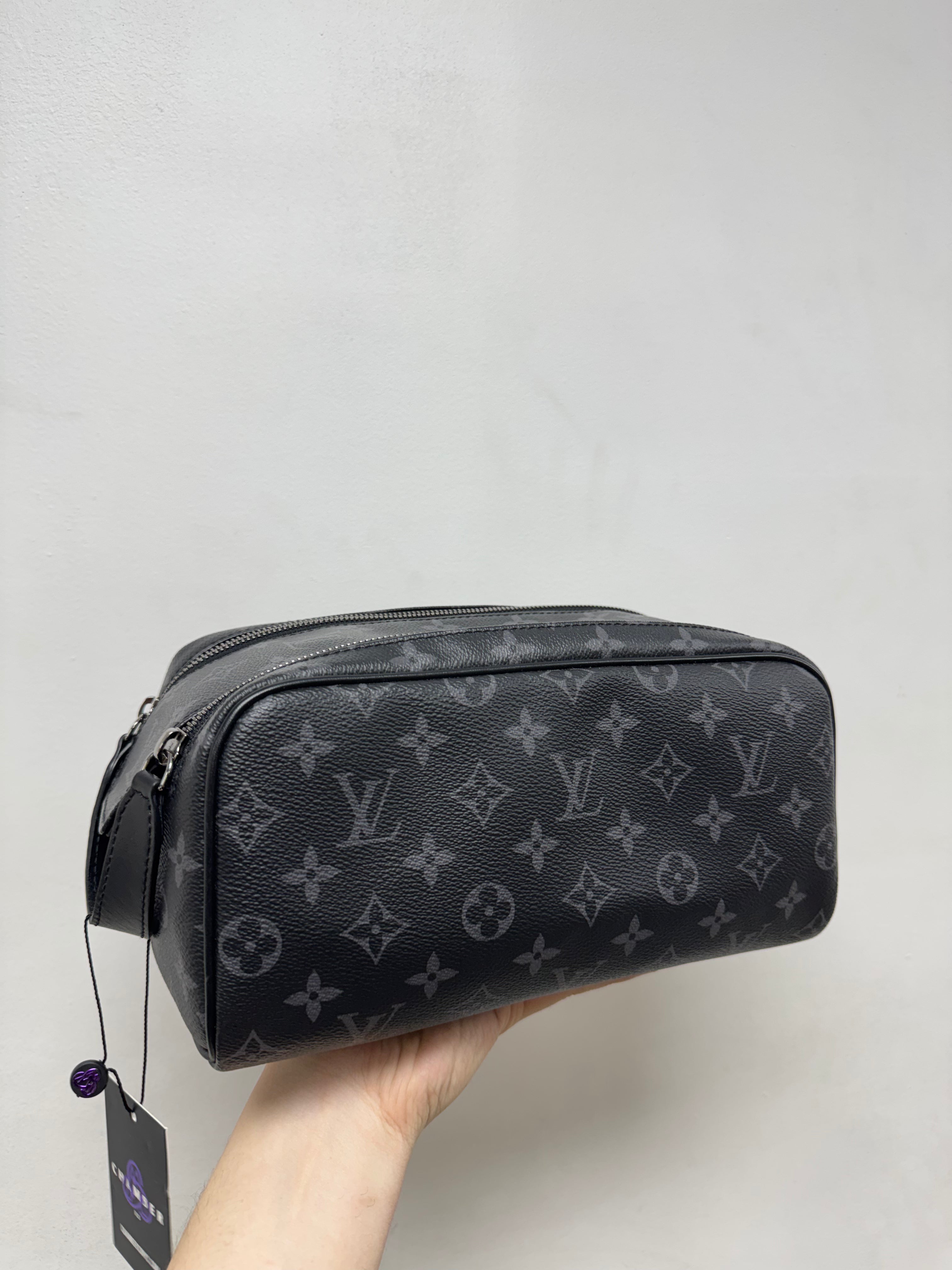 Louis Vuitton Black Monogram Toiletry Bag