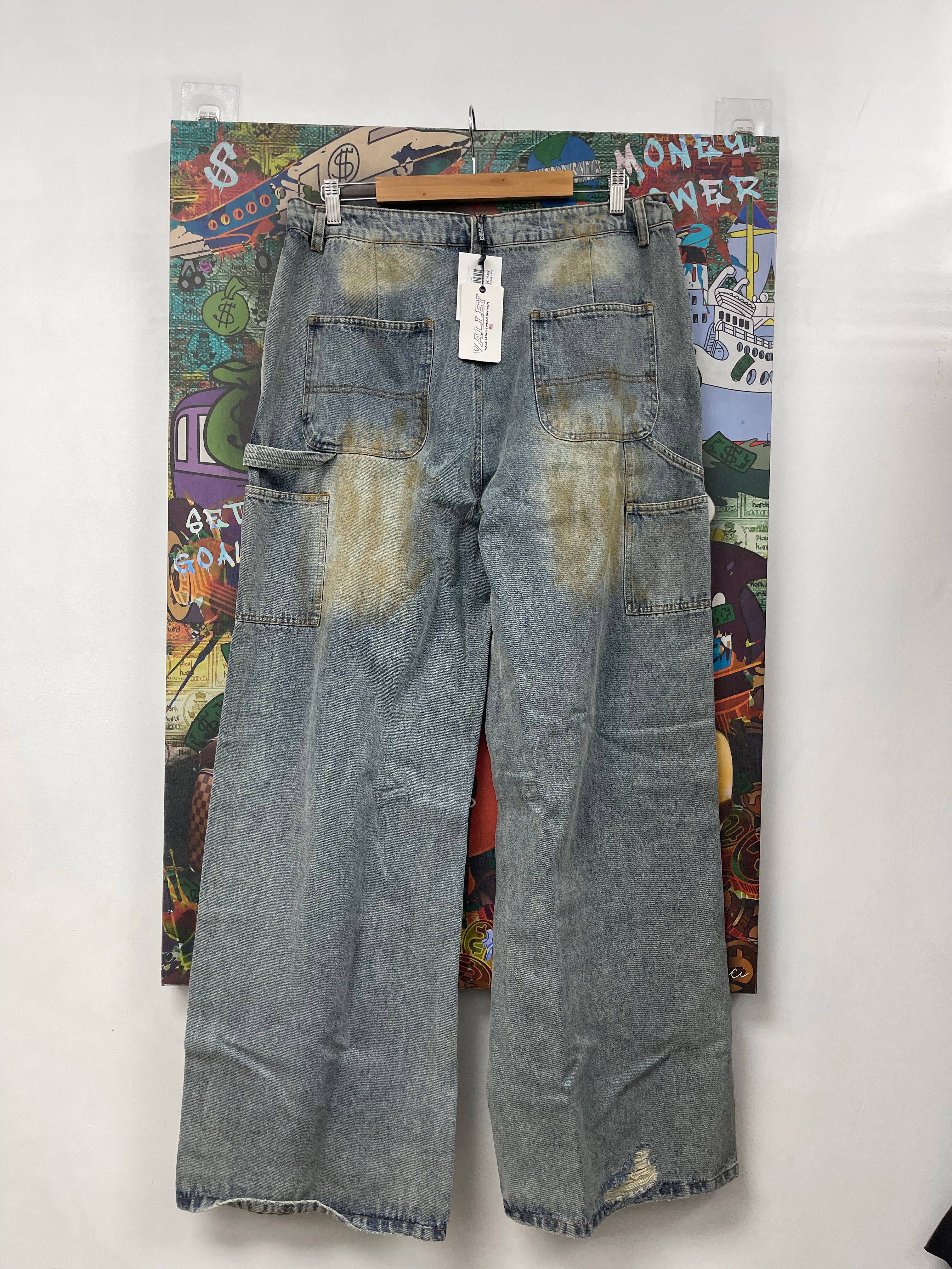 Vale Indigo Collage Painter Jeans