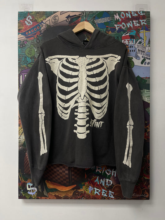 Saint Michael VLONE Hoodie Grey Used
