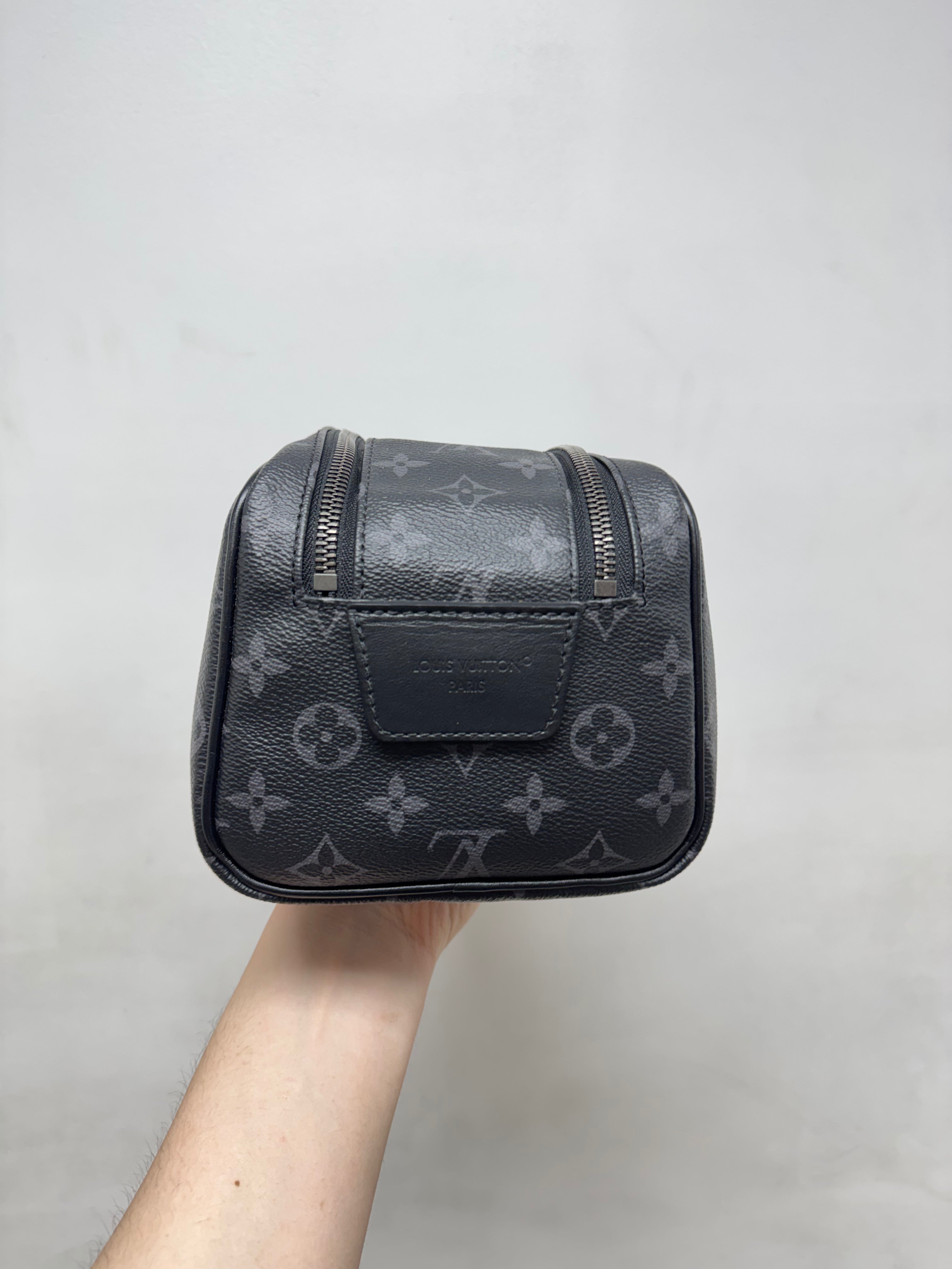 Louis Vuitton Black Monogram Toiletry Bag