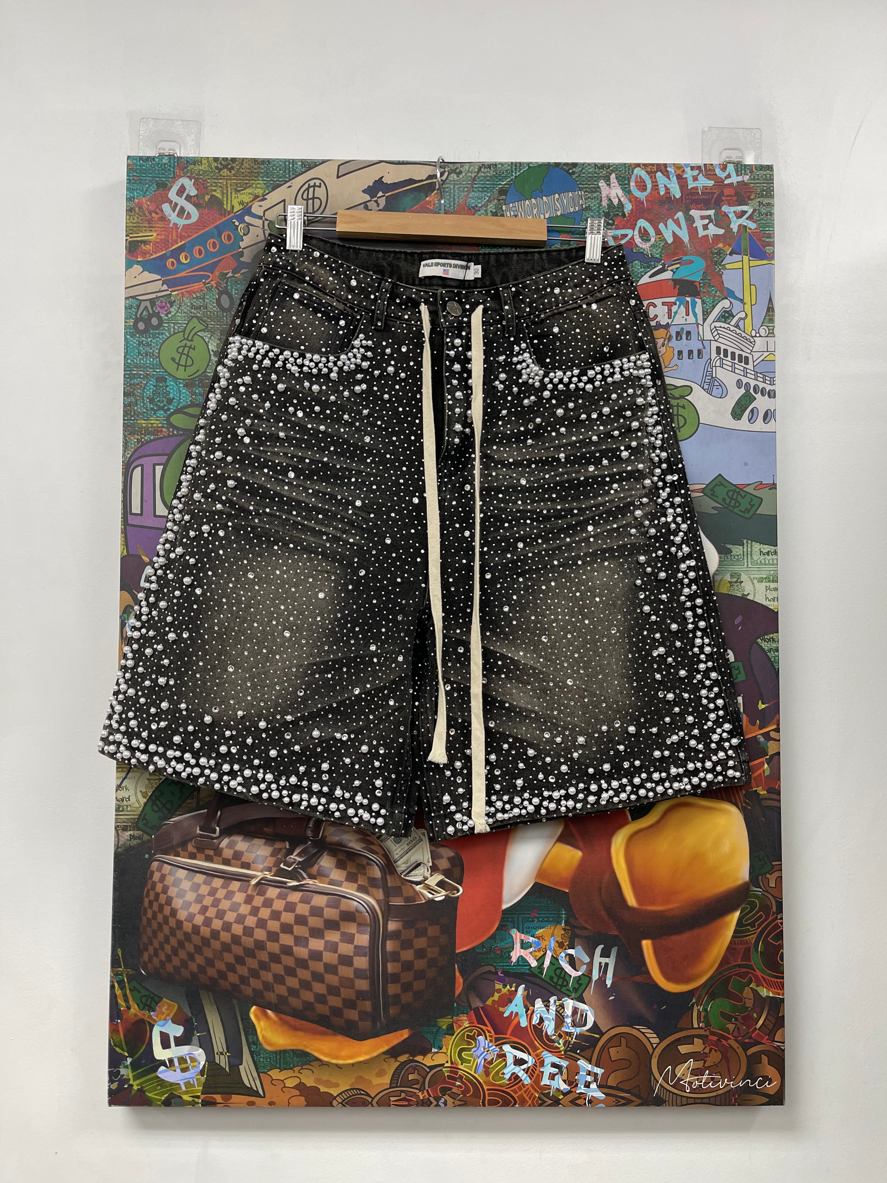 Vale Black Rainstorm Shorts