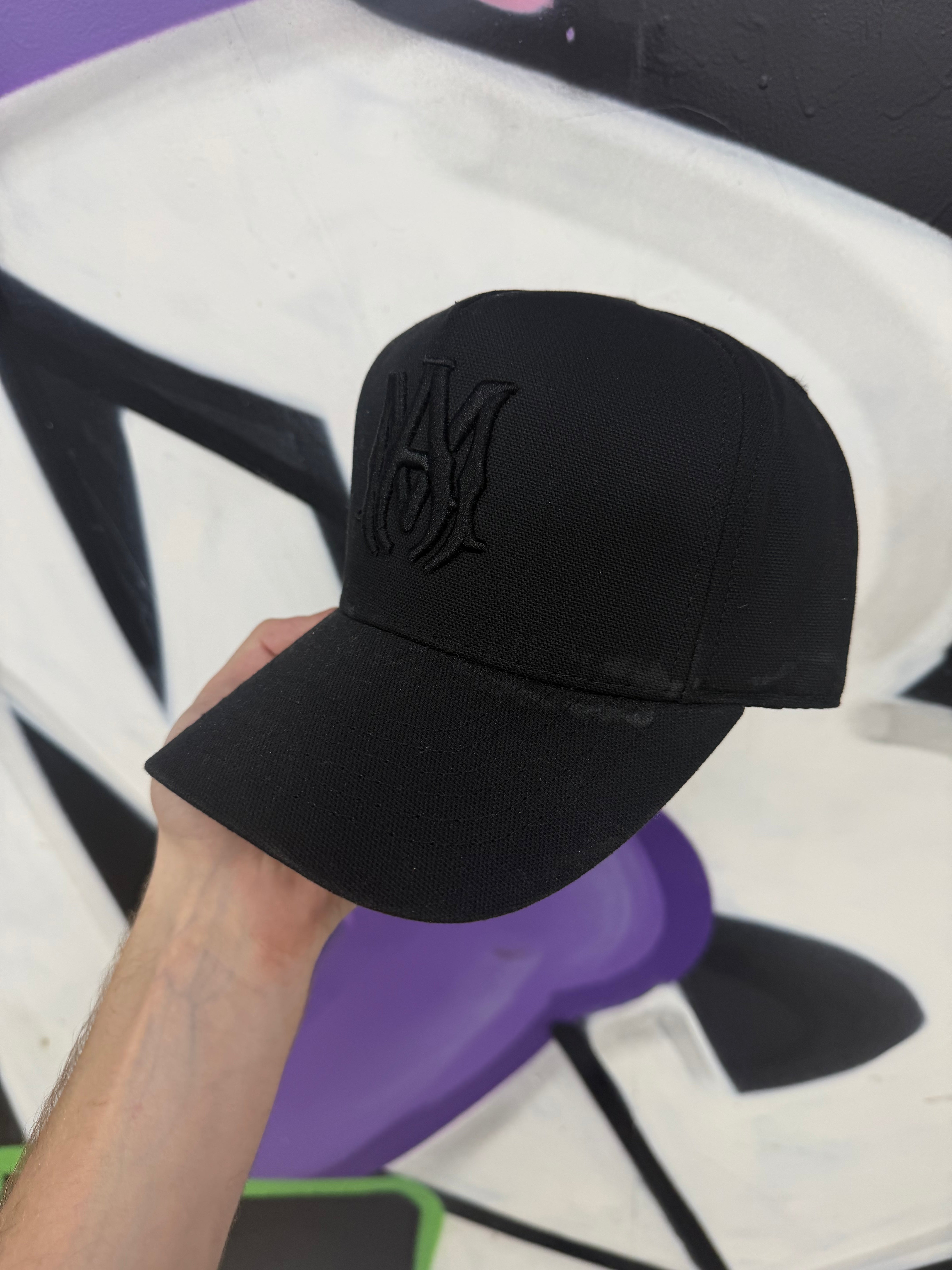 Amiri Black MA Tonal Hat