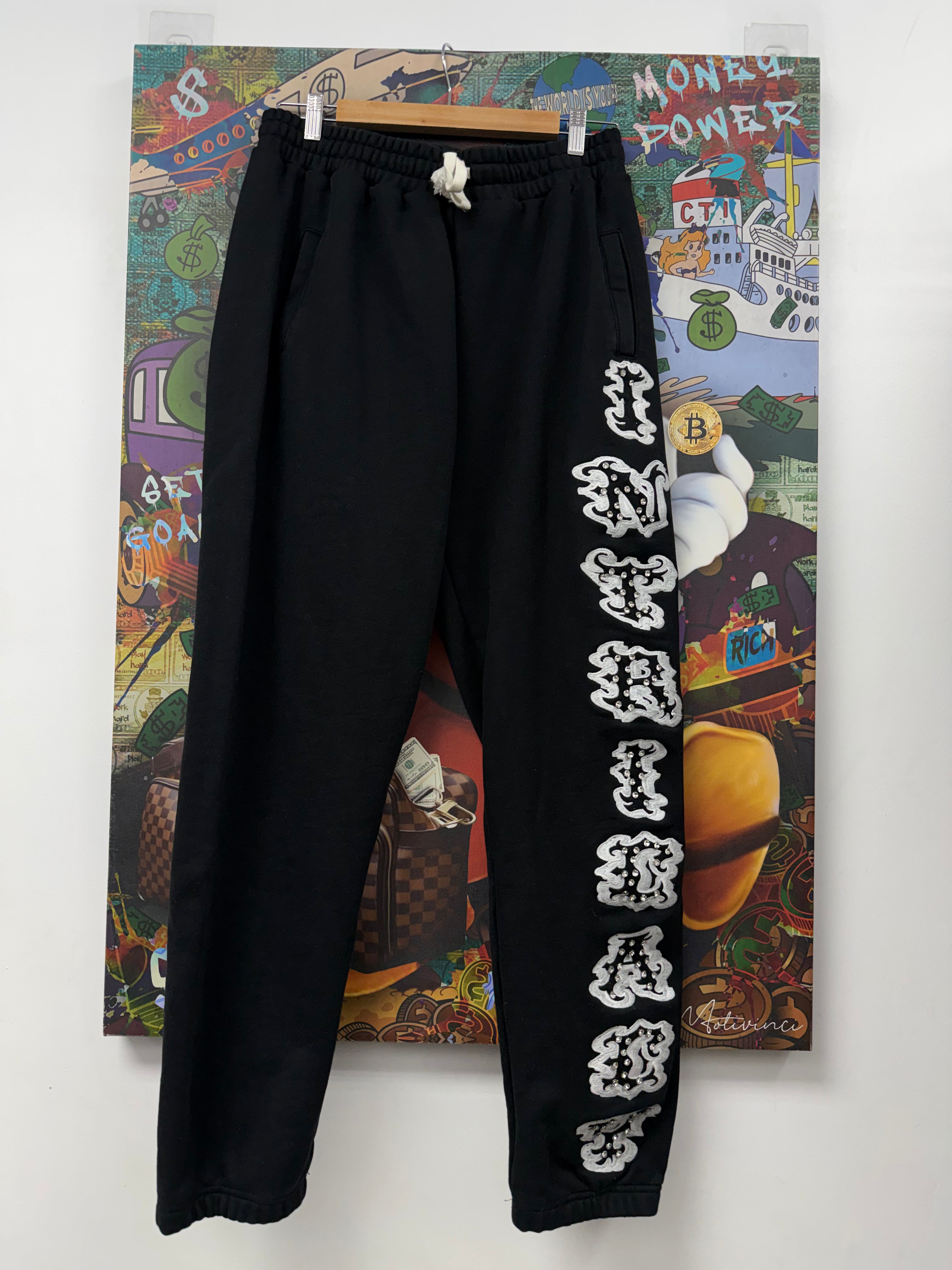 Lost Intricacy Black Patch 2.0 (Missing Stones) Sweats