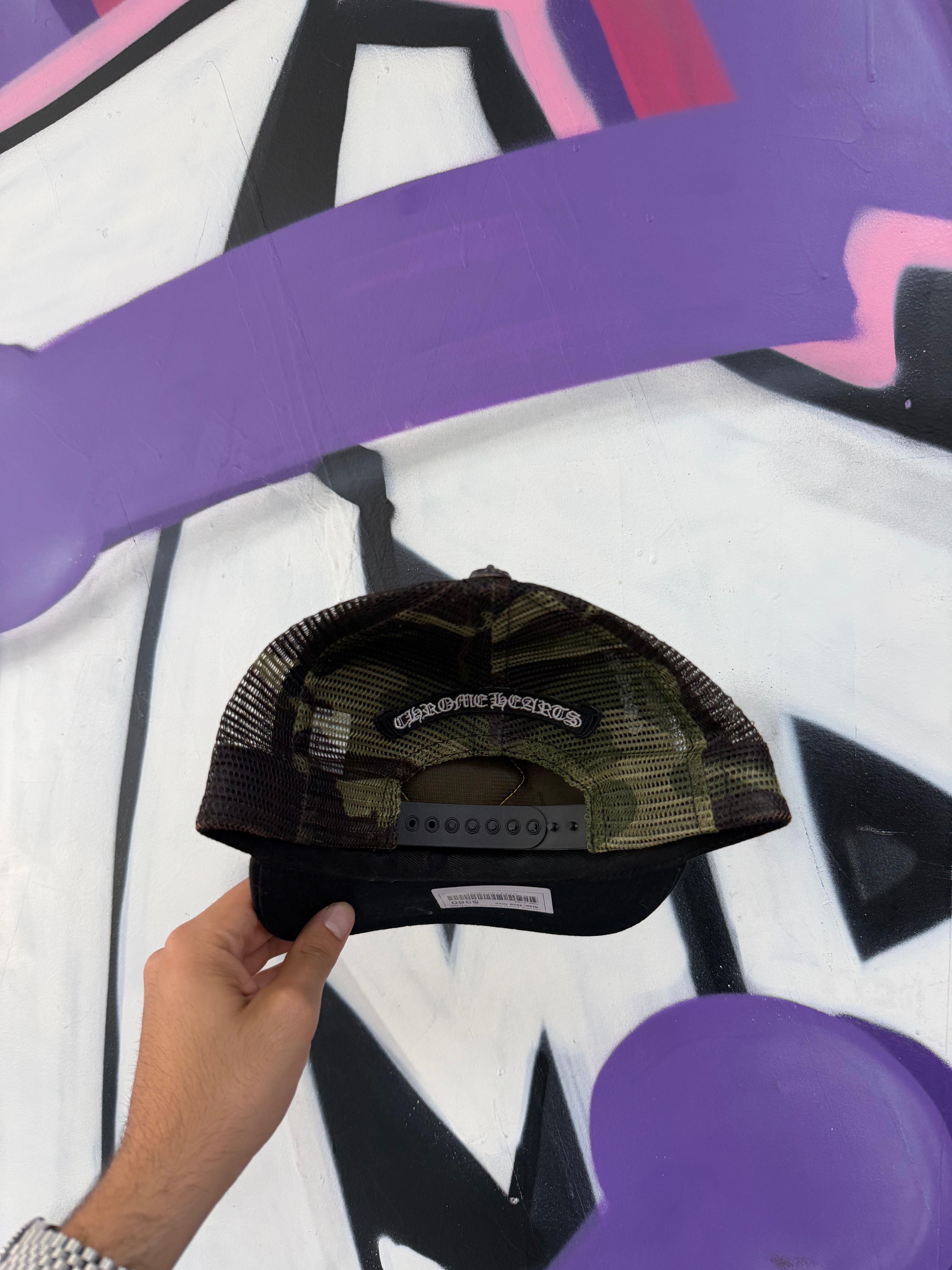 Chrome  Hearts Camo Yellow FOTI Hat