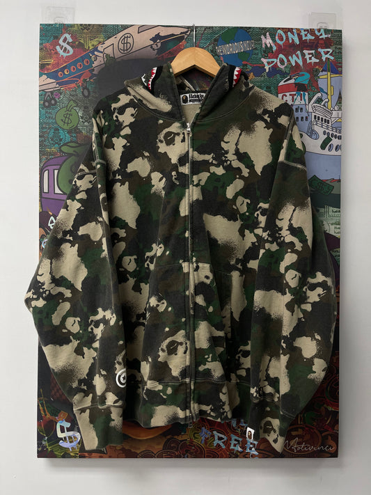 Bape Dessert Camo Zip Up Used