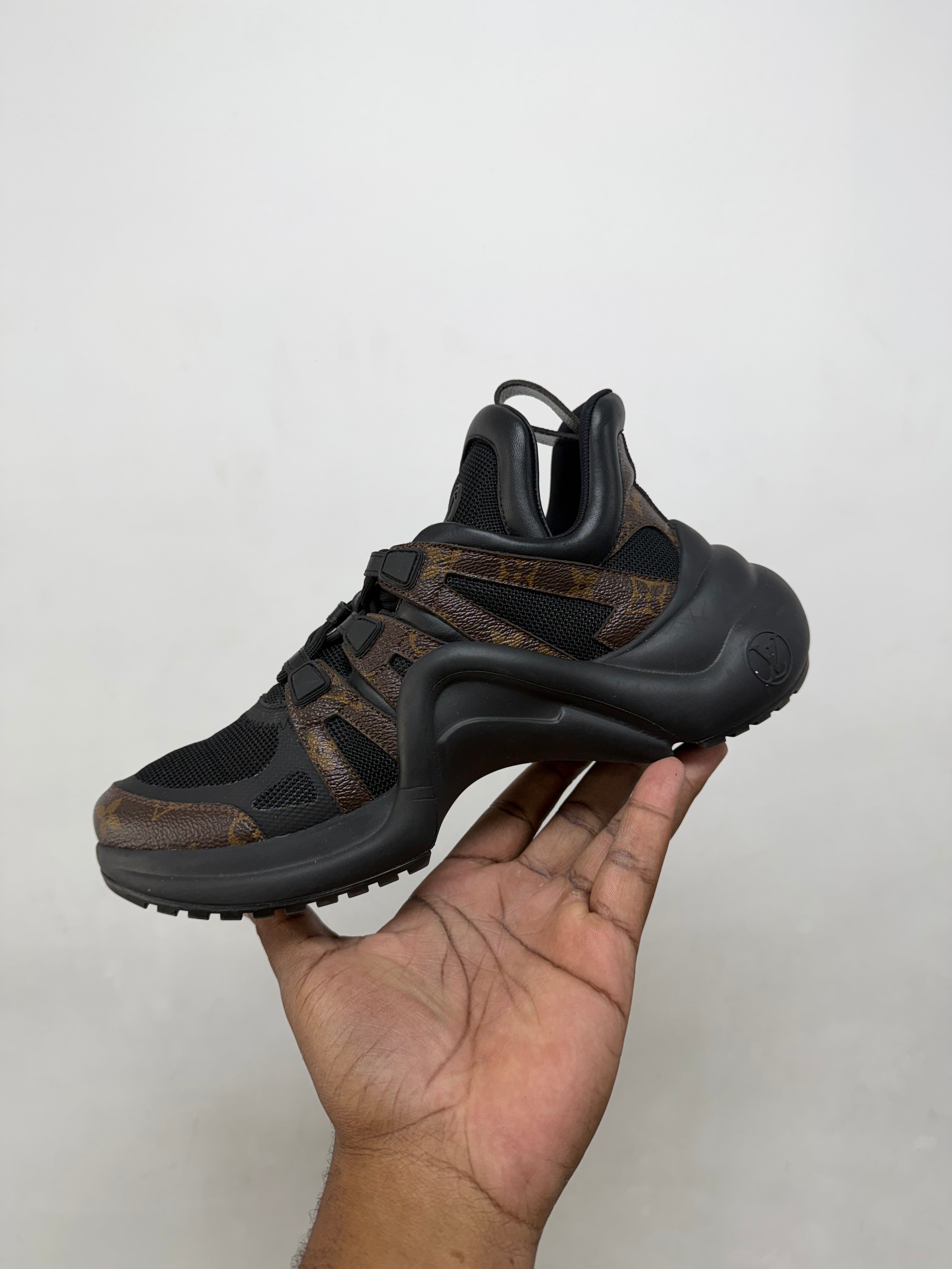 Louis Vuitton Brown Monogram Archlight (No Insoles) Sneakers