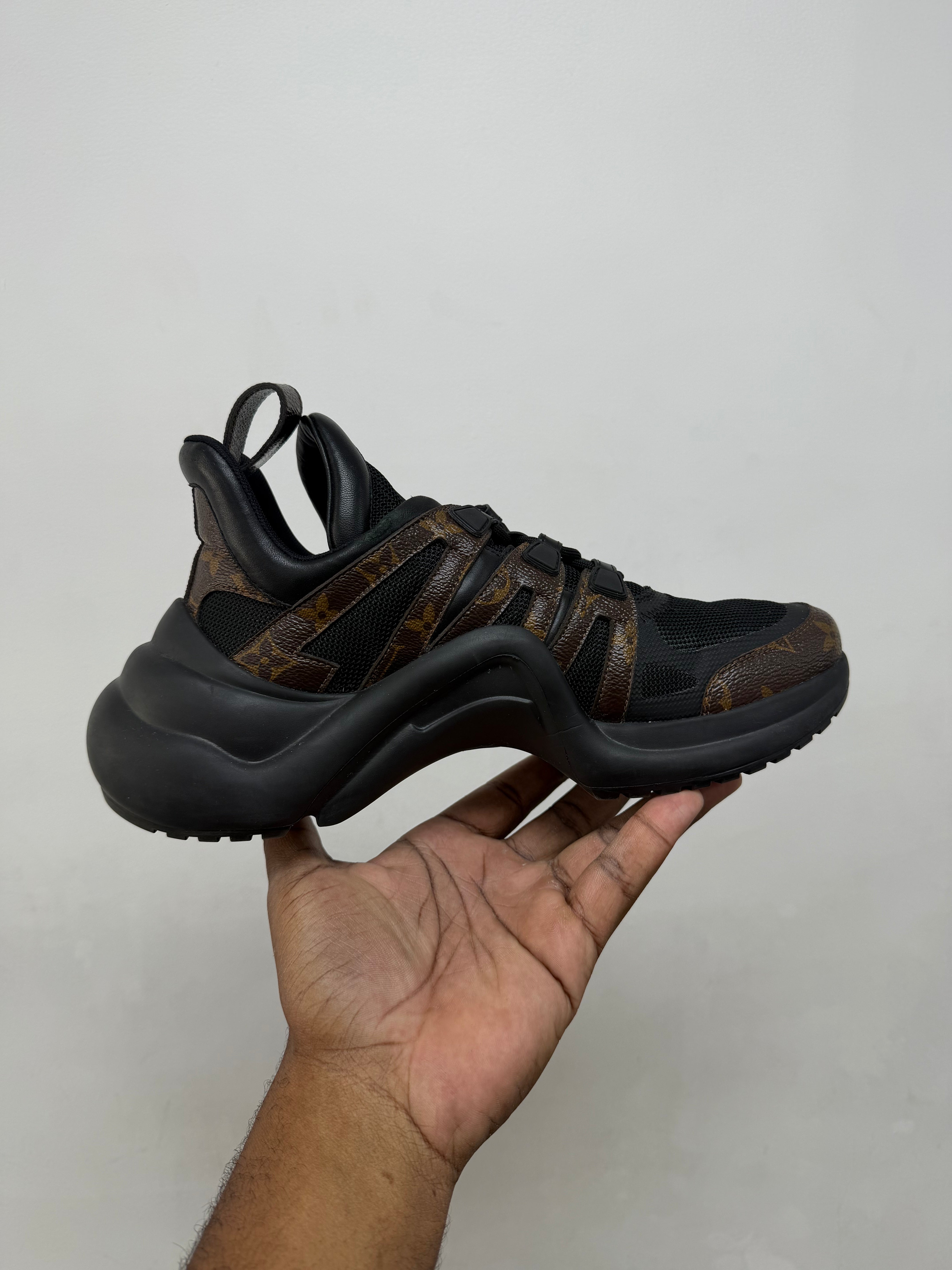 Louis Vuitton Brown Monogram Archlight (No Insoles) Sneakers