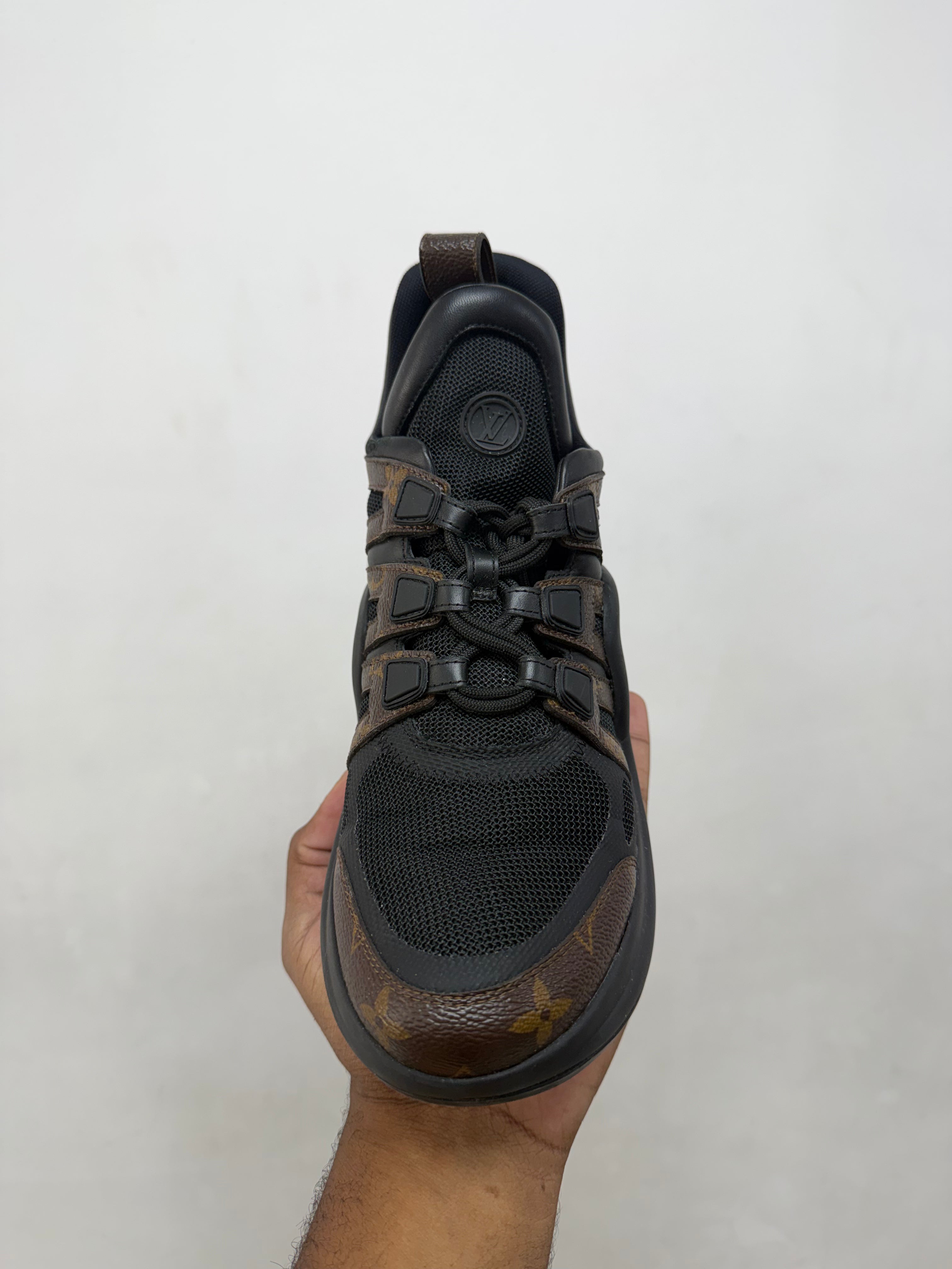 Louis Vuitton Brown Monogram Archlight (No Insoles) Sneakers