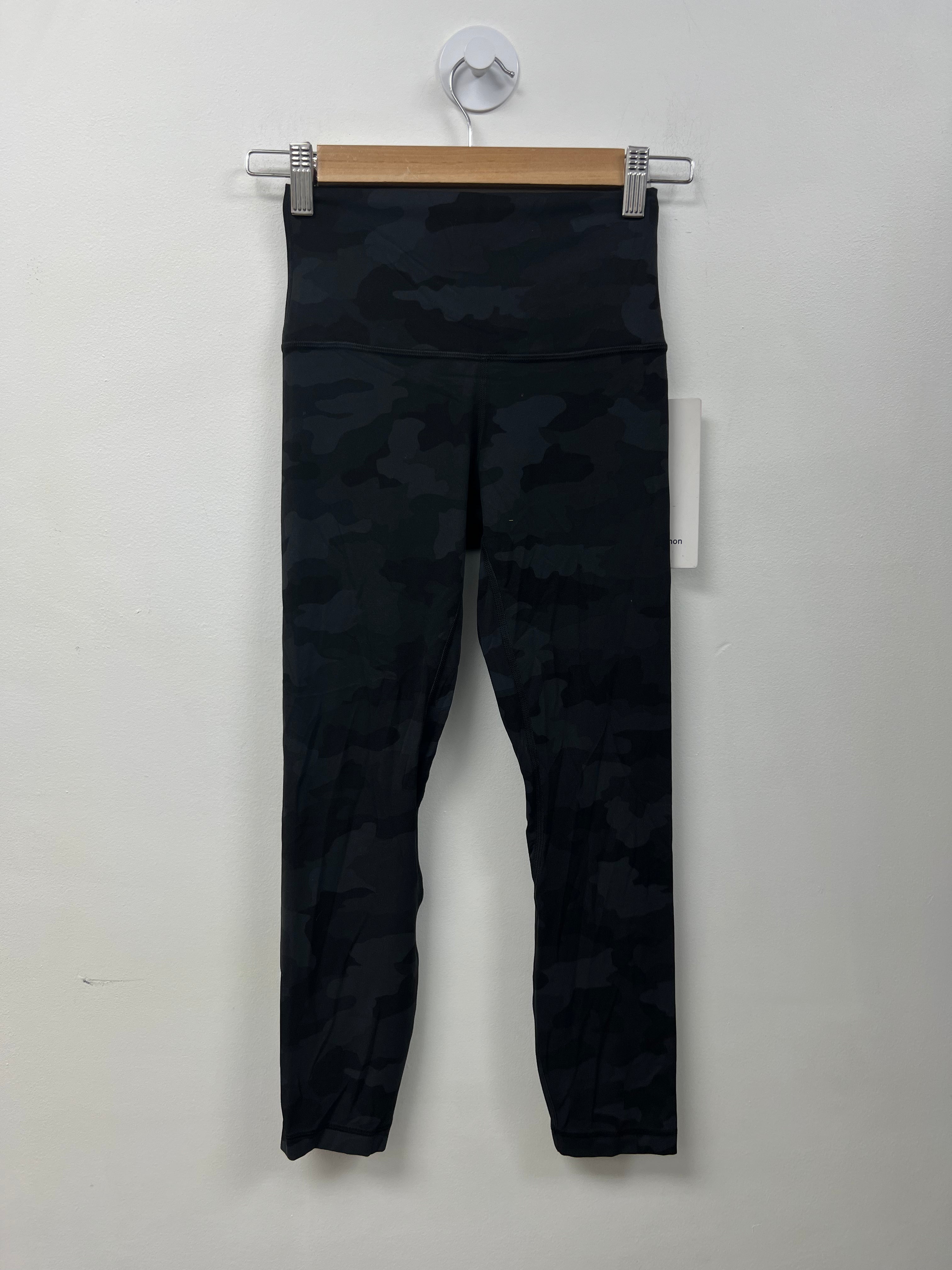 Lululemon Black Camo Align High Rise Leggings