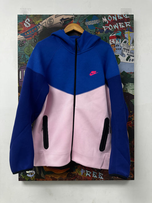 Nike Tech Zip Up Navy Pink New XL No Tags