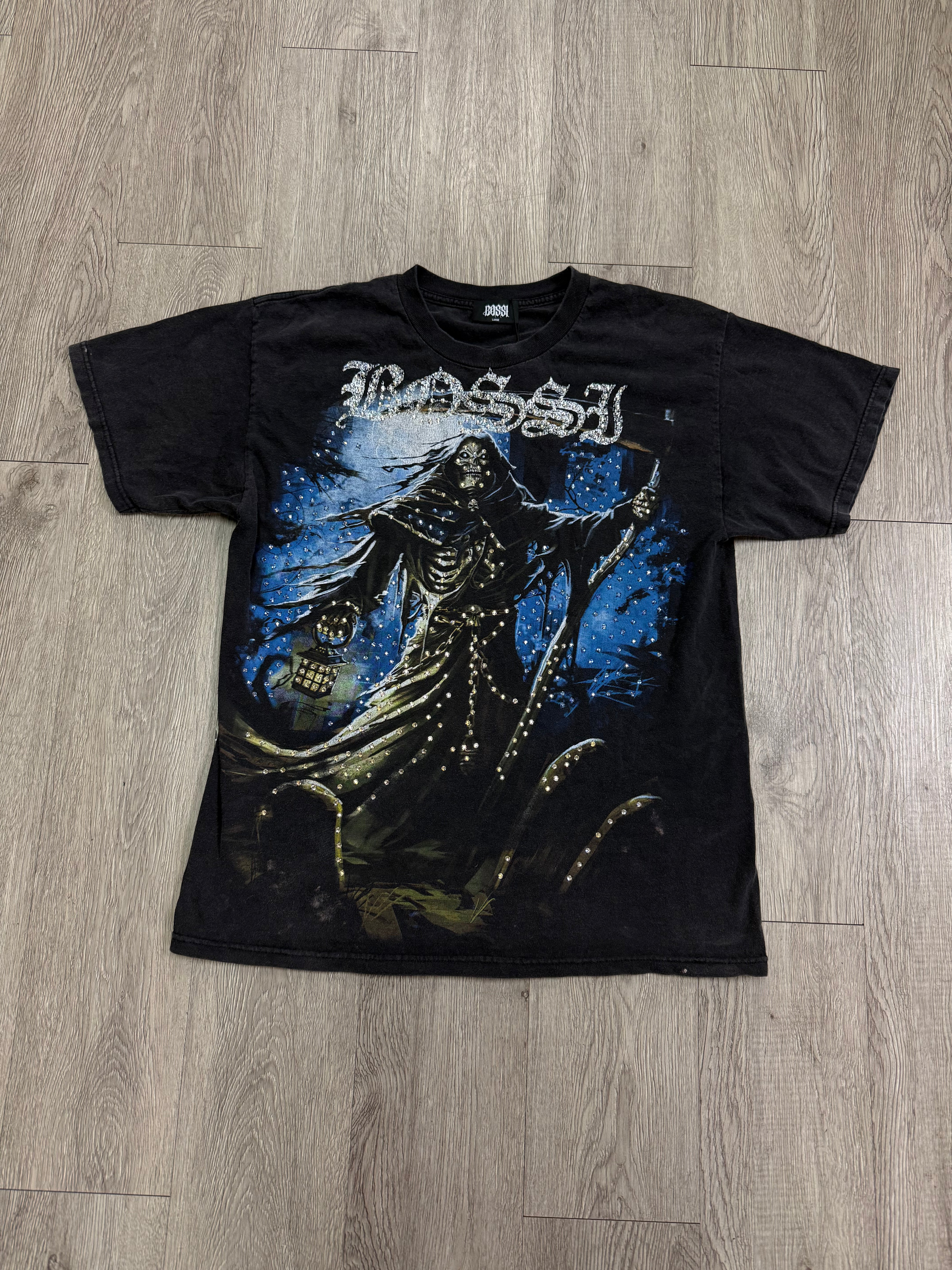 Bossi Reaper Rhinestone Tee