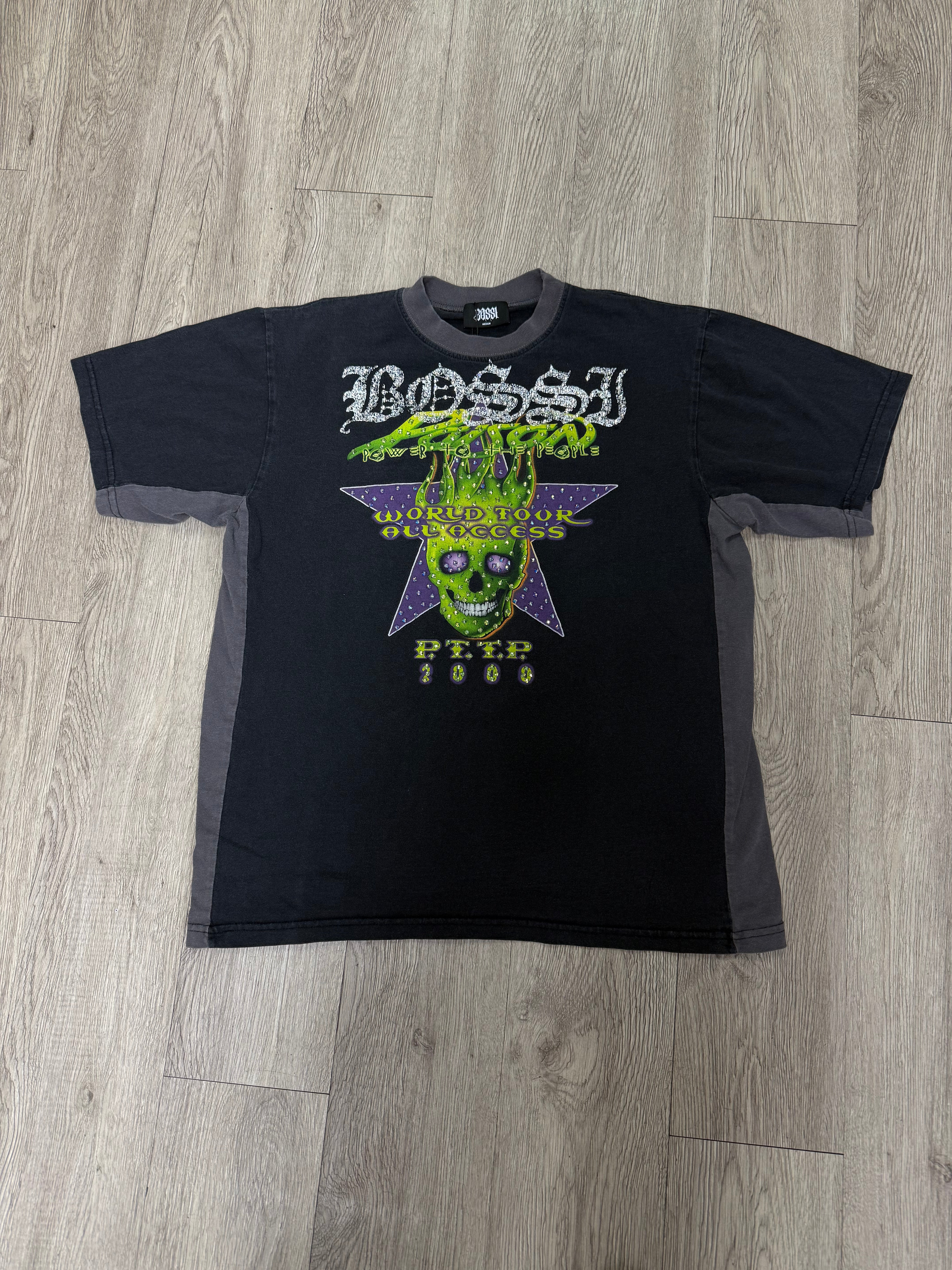 Bossi Poison PTTP World Tour Rhinestone Tee