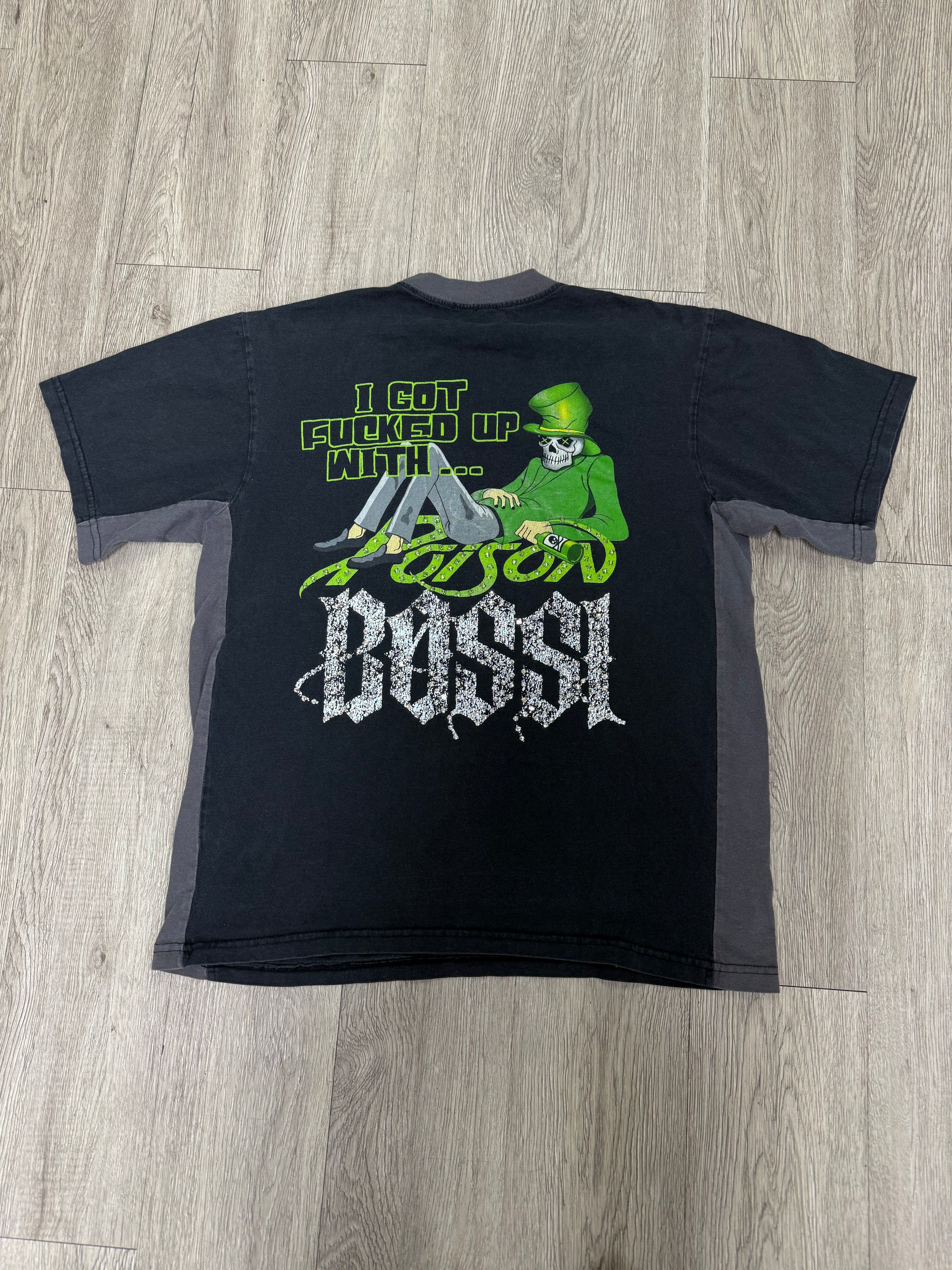 Bossi Poison PTTP World Tour Rhinestone Tee