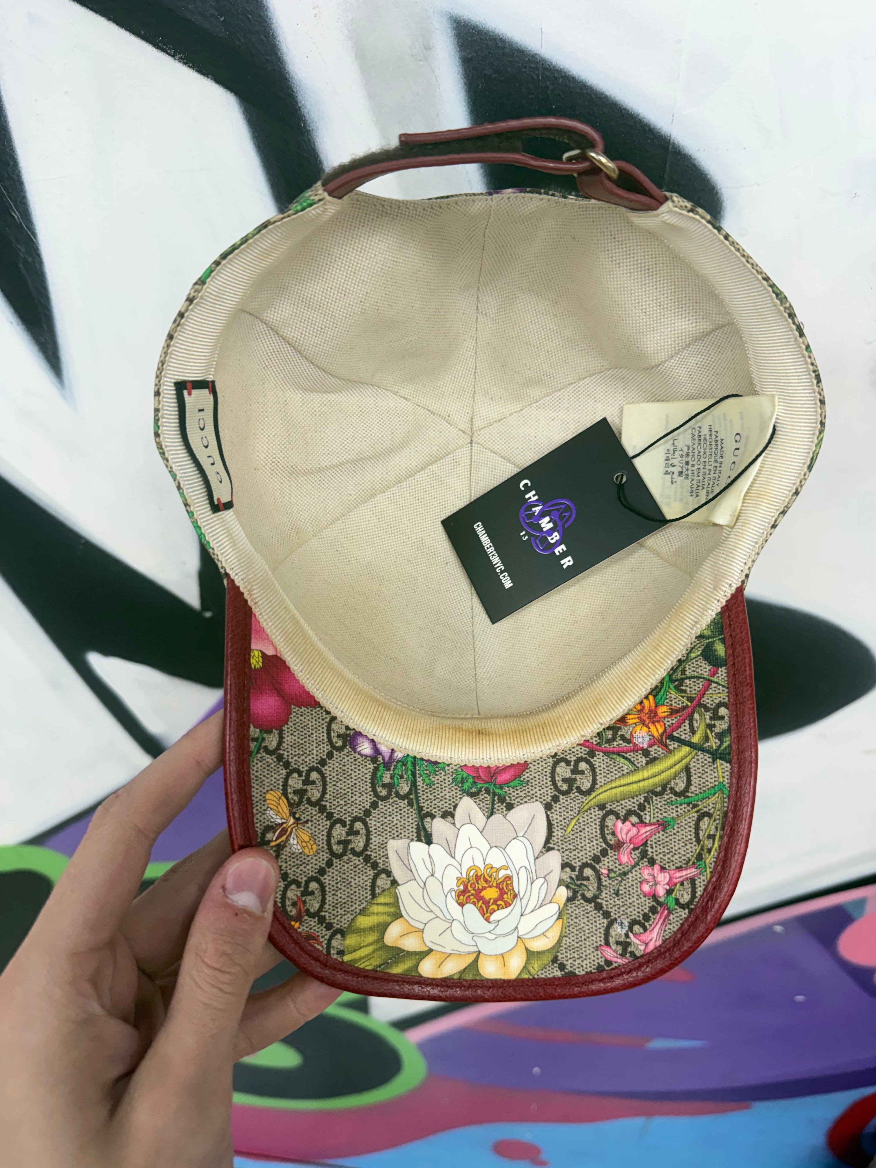Gucci Monogram All Over Floral Hat