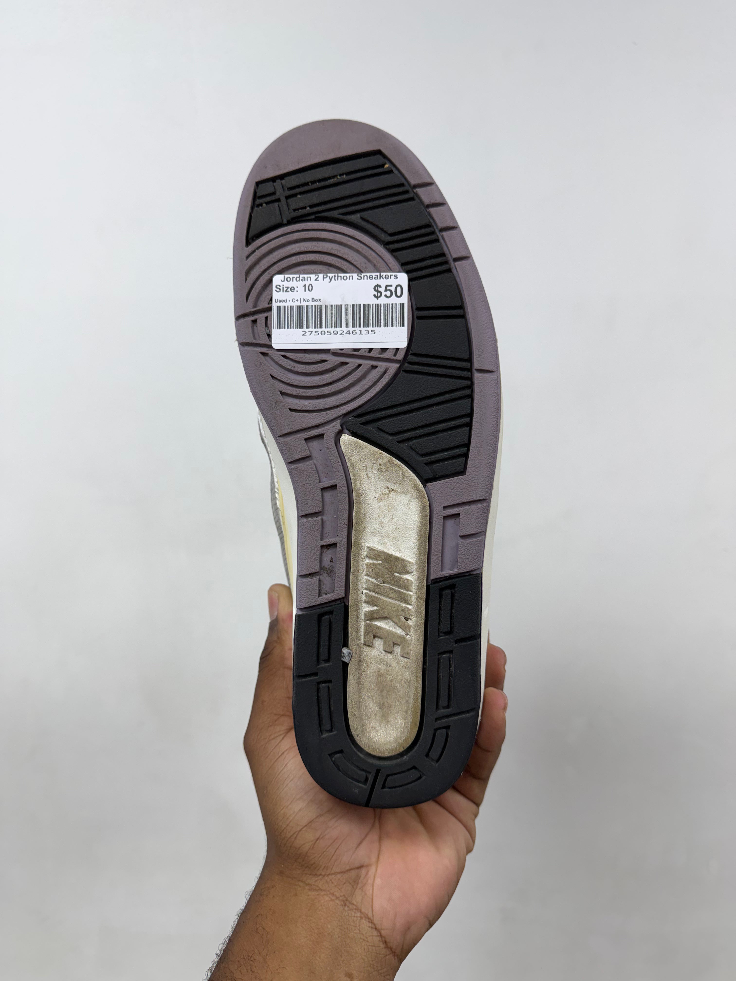 Jordan 2 Python Sneakers
