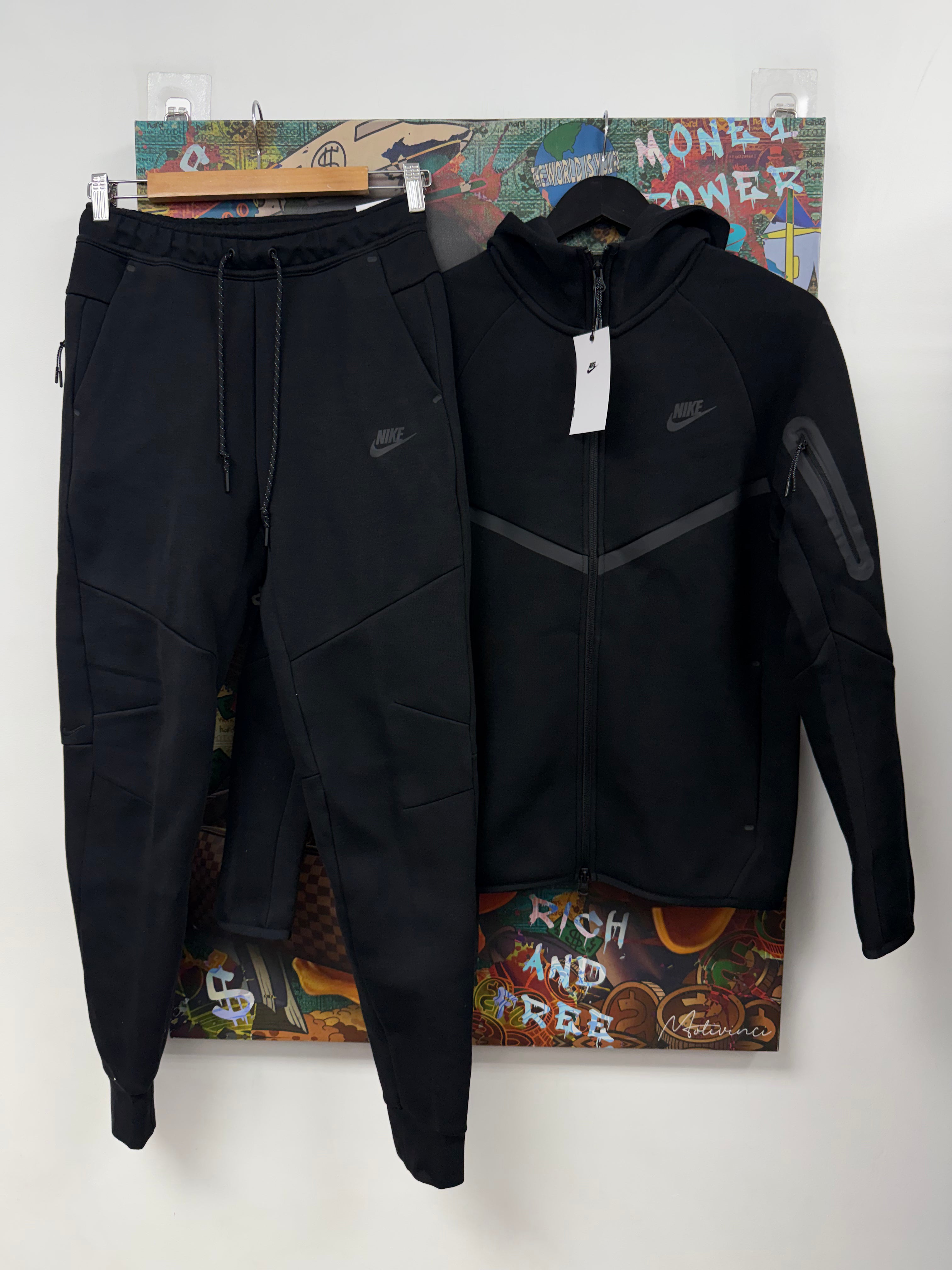Nike Black Tech Sweatsuit