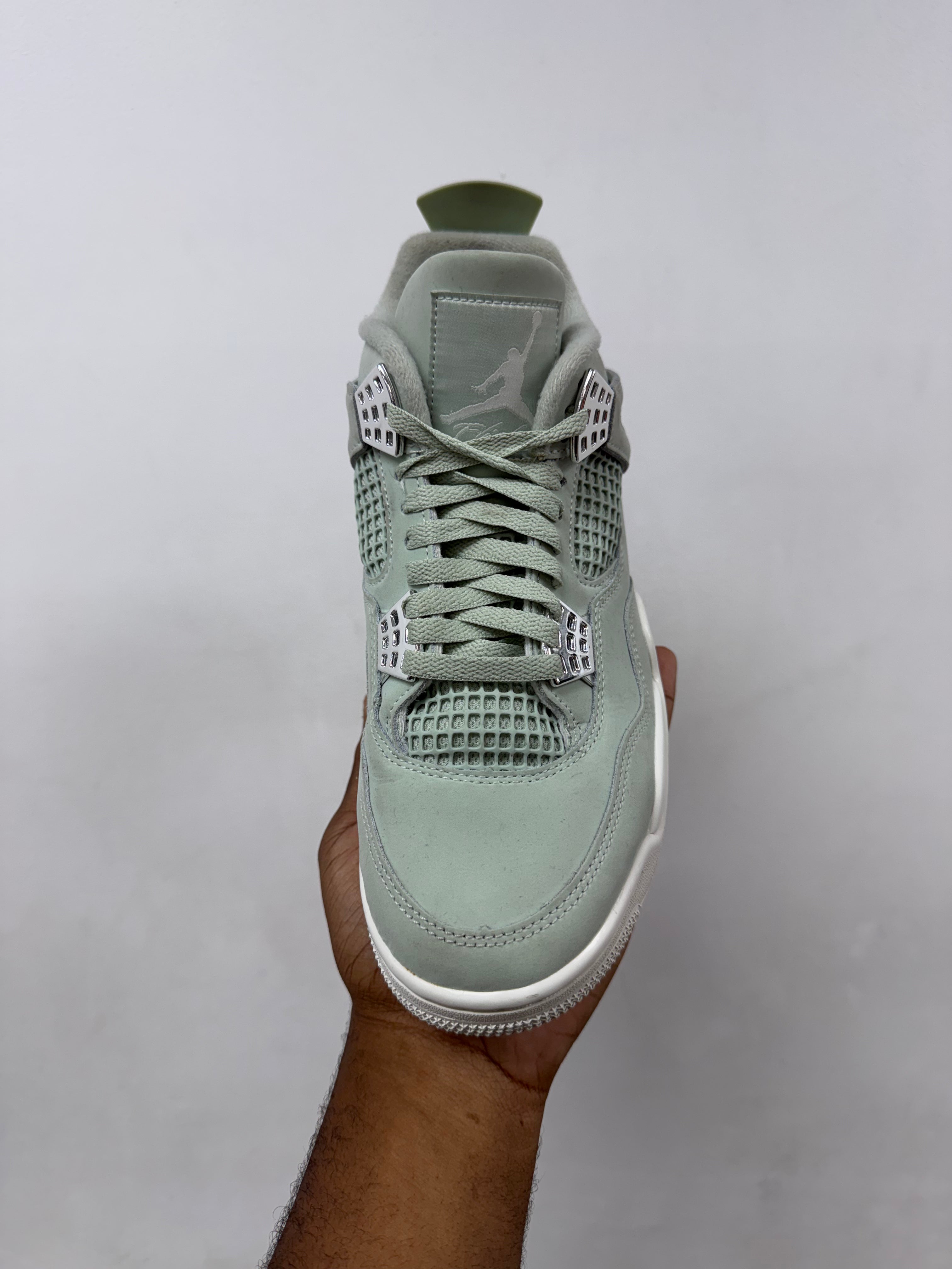 Jordan 4 Seafoam Sail Sneakers