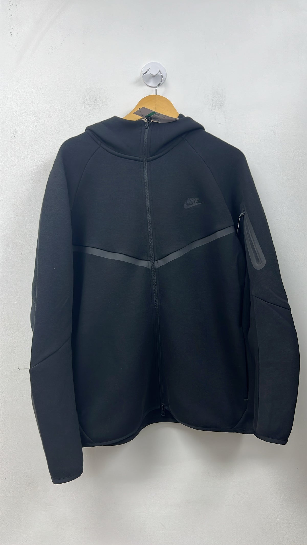Nike Black Tech Zip Up Hoodie