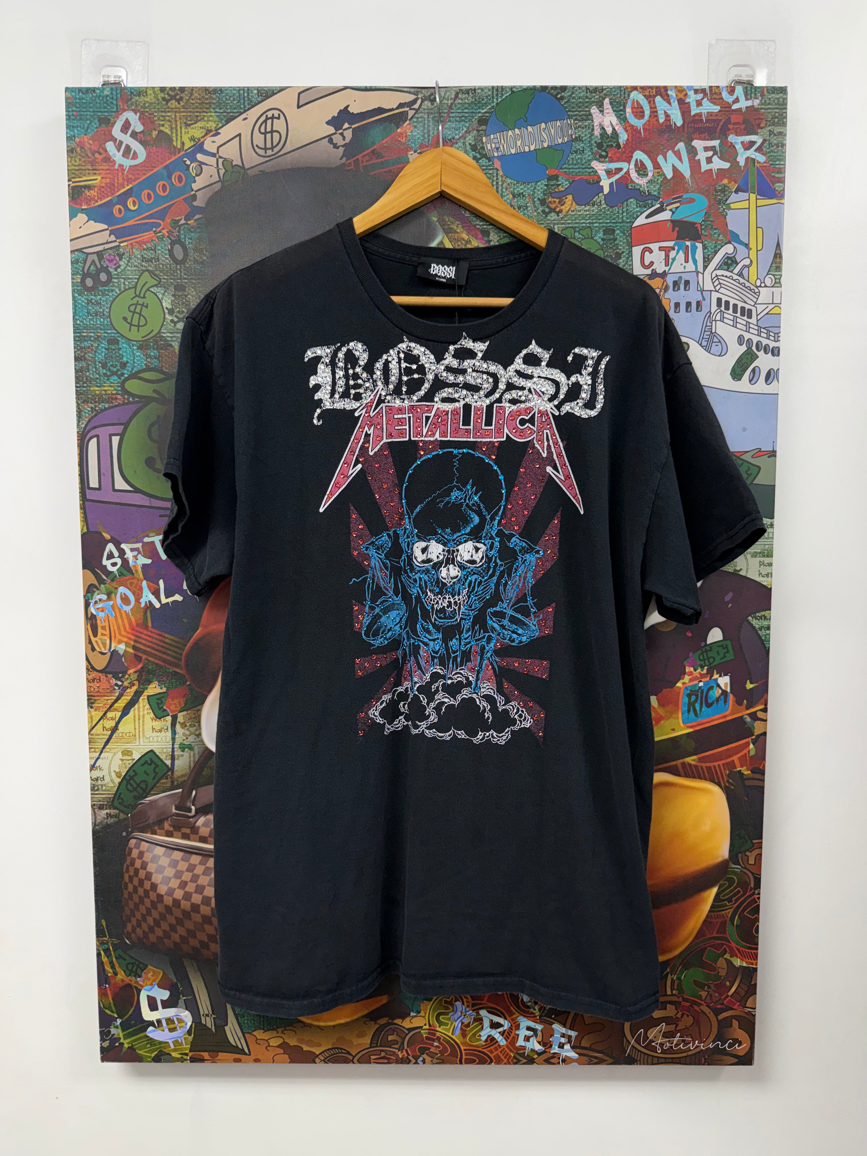 Bossi Metallica Rhinestone Tee