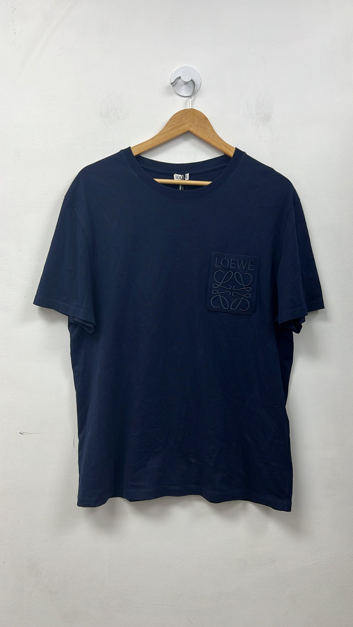 Loewe Navy Anagram Tee