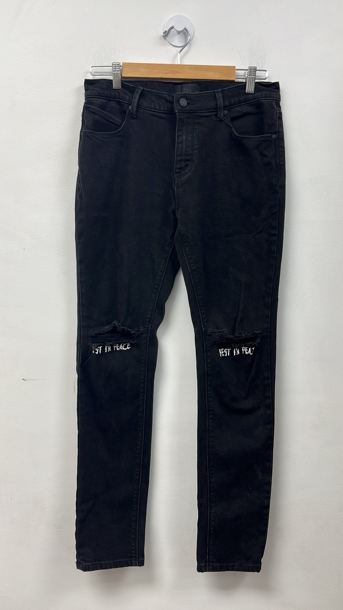 RTA Black RIpped Jeans