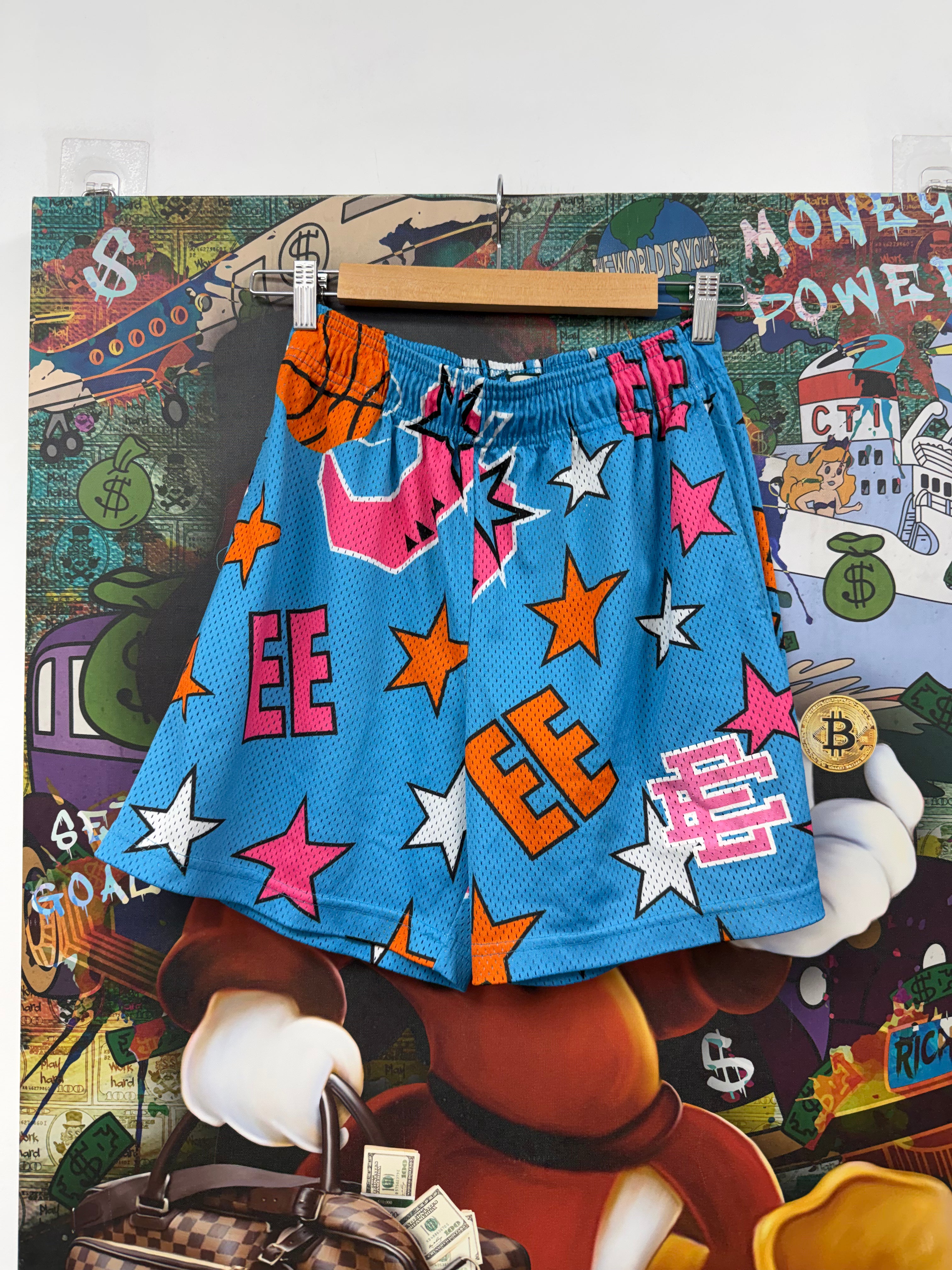 Eric Emanuel Blue All Star Shorts