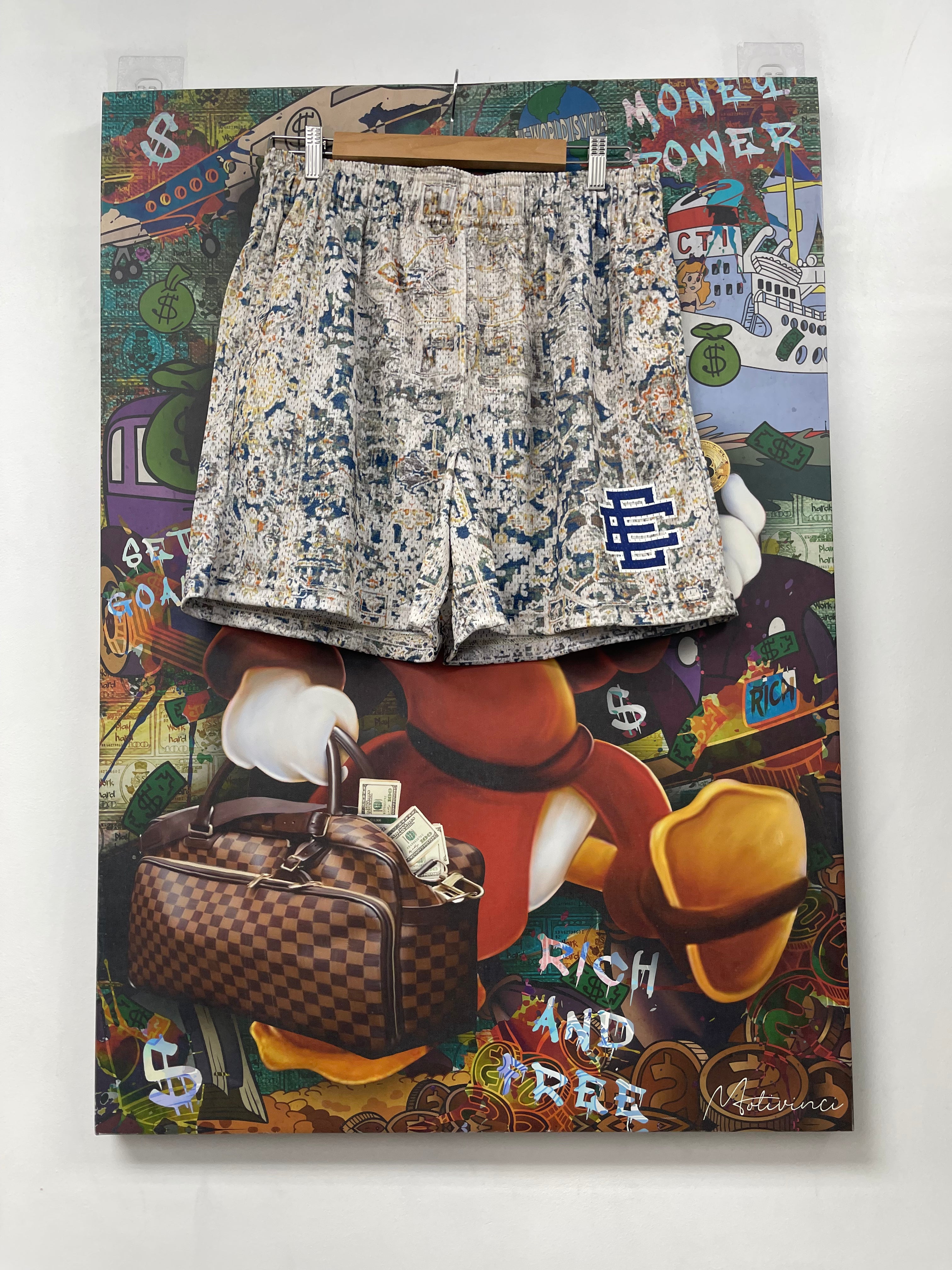 Eric Emanuel Persian Rug Shorts