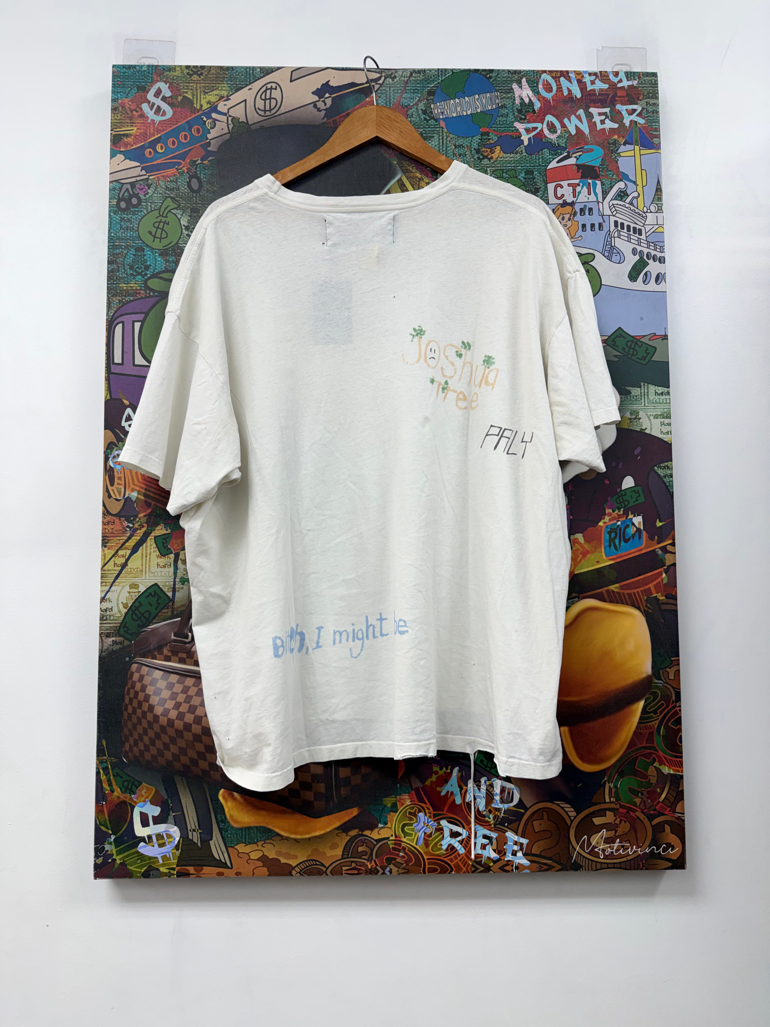 Paly White Find Your Friends Tee