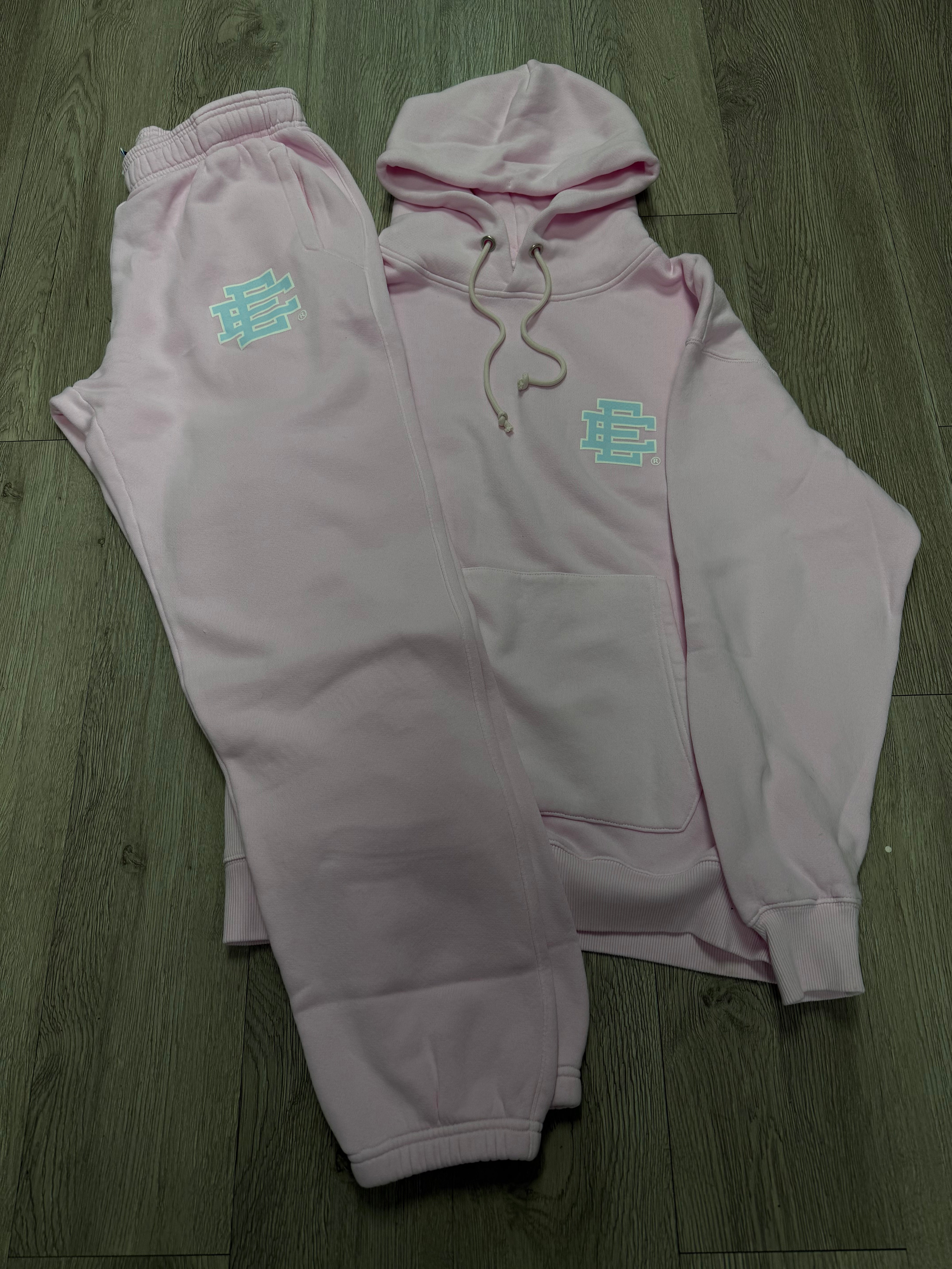 Eric Emanuel Pink Baby Blue Sweatsuit