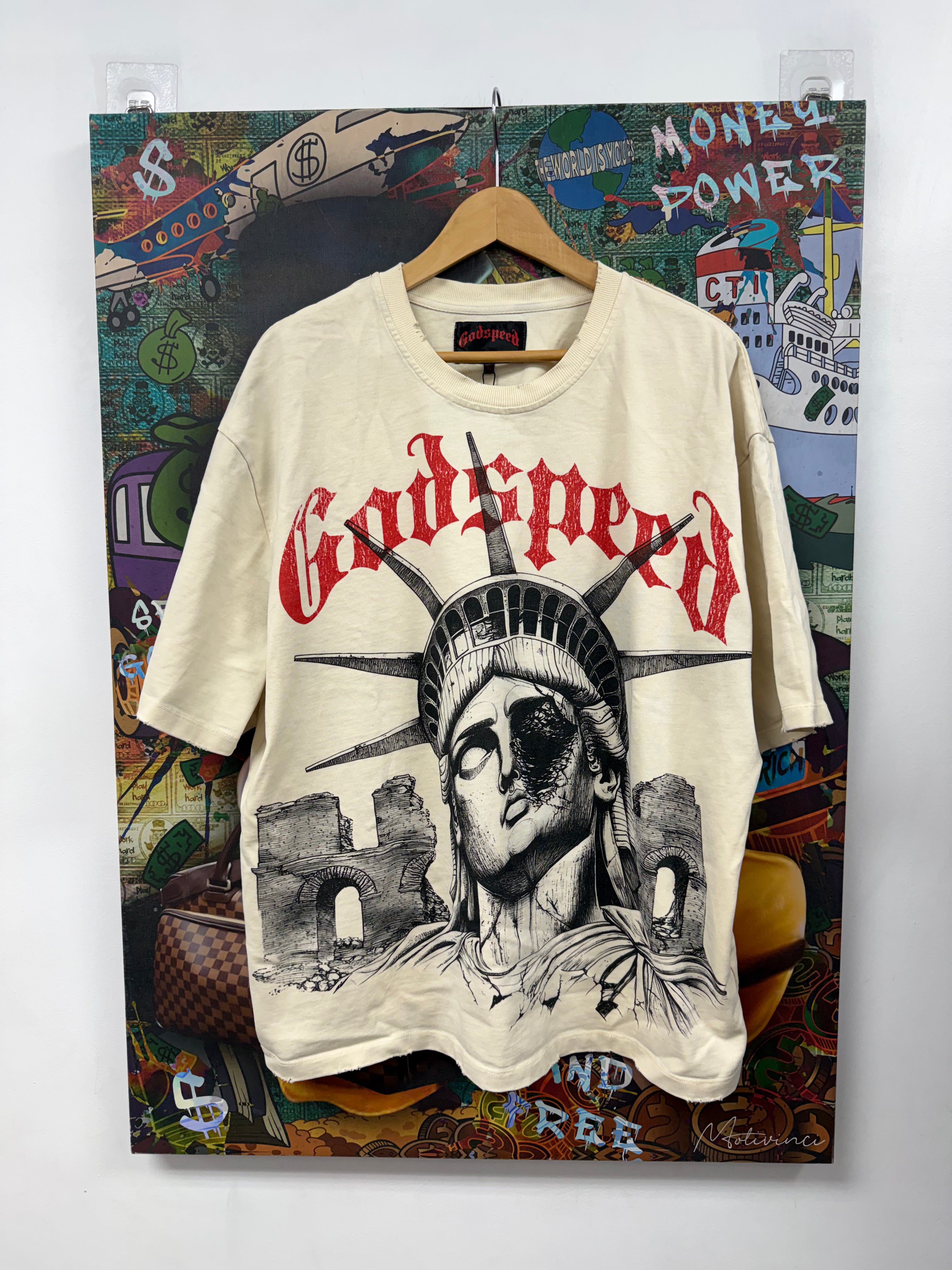 Godspeed Cream Rome Tee