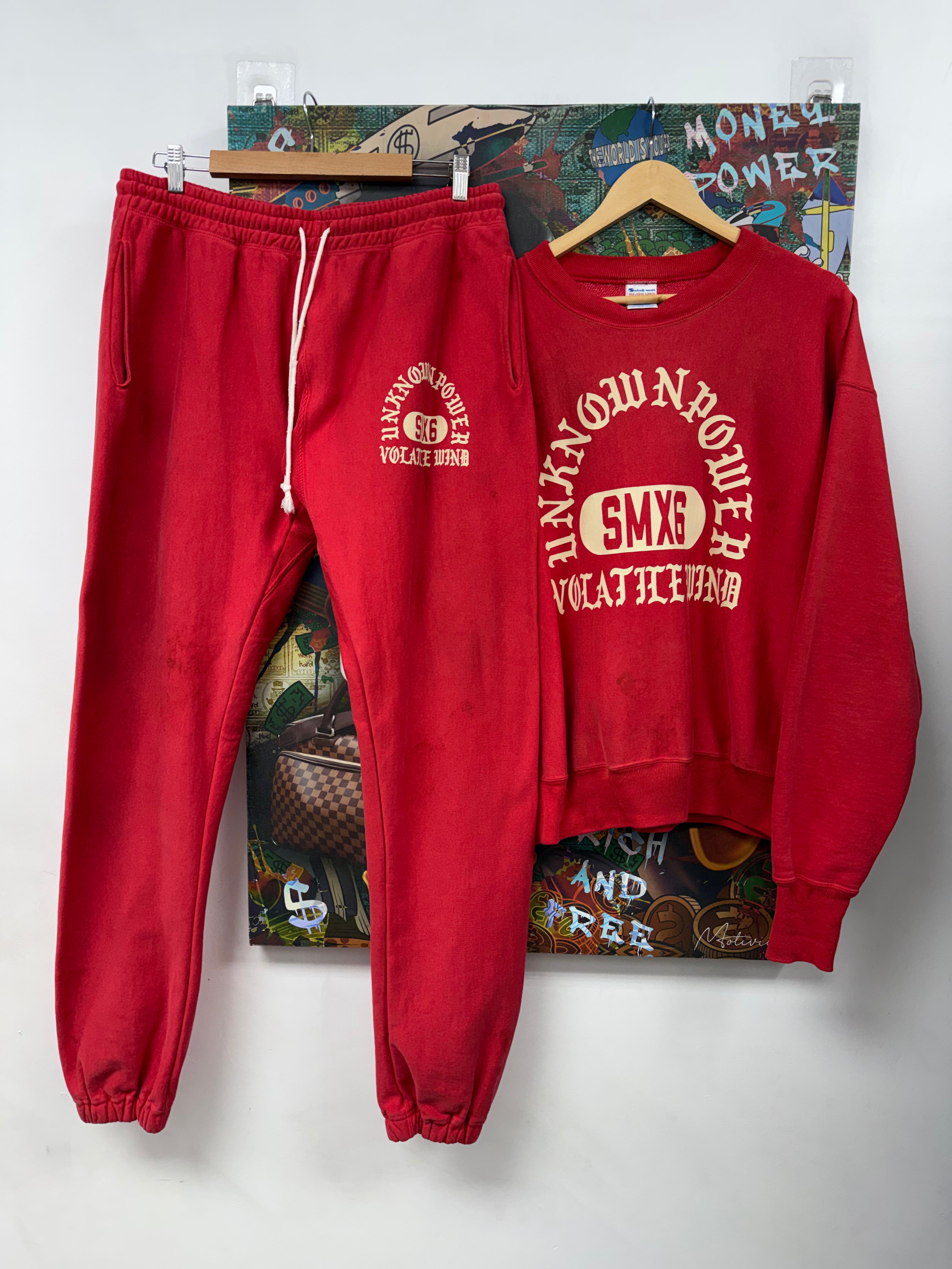 Saint Michael Red Cream SMX6 Sweatsuit