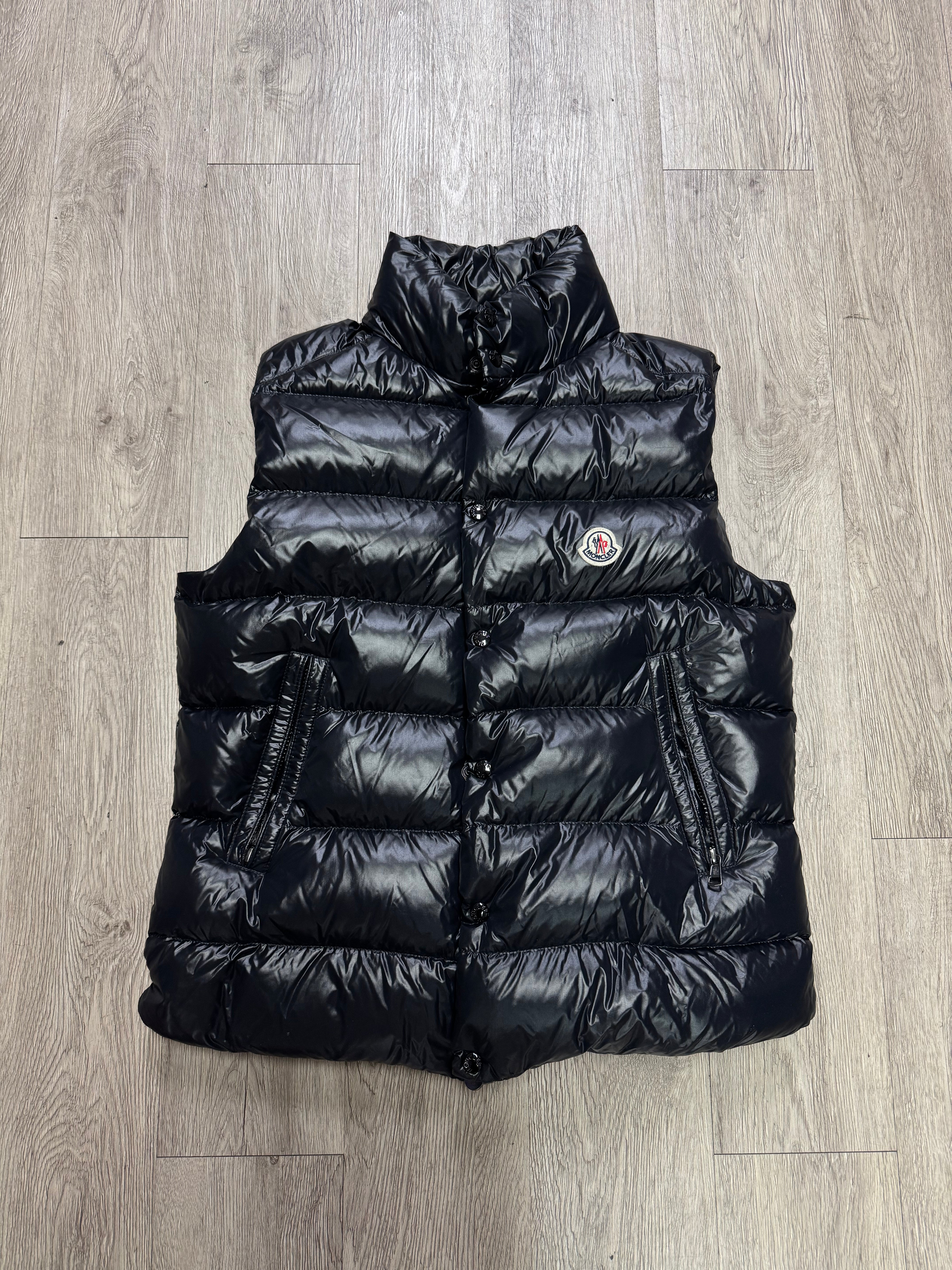 Moncler Black Tib Down Vest