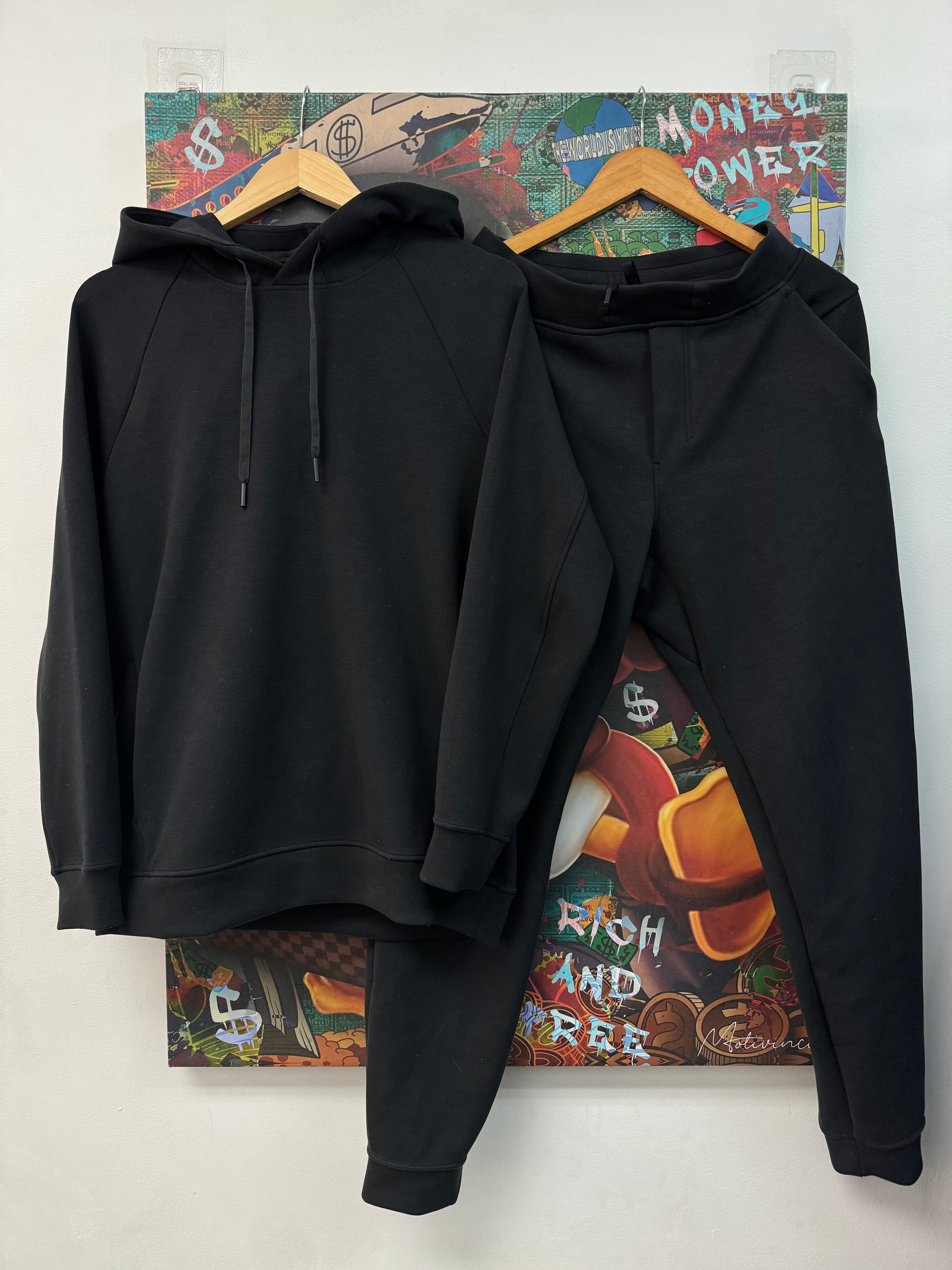 Lululemon Black Sweatsuit