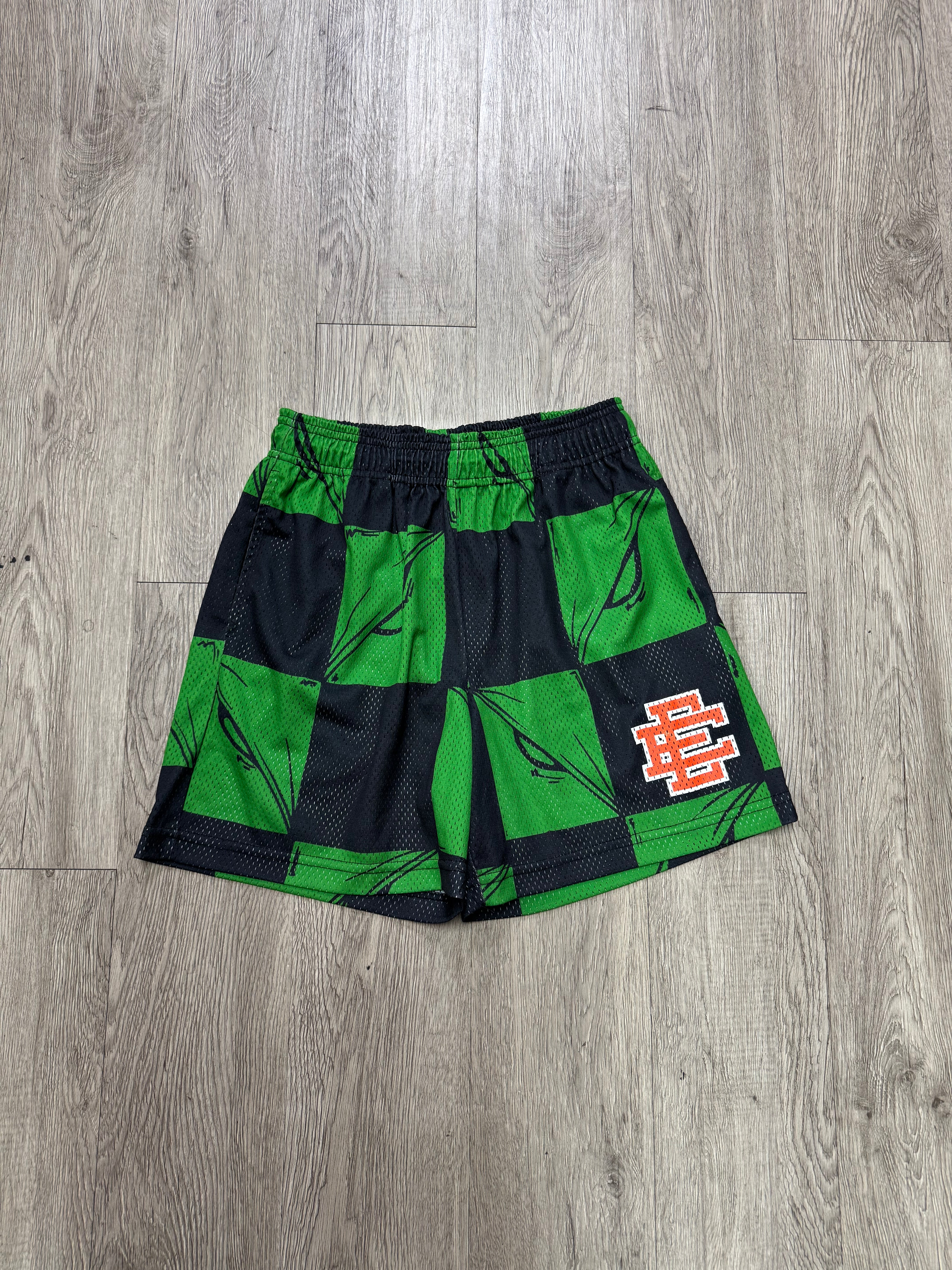 Eric Emanuel Matty Boy Green Black 99 Eyes Shorts
