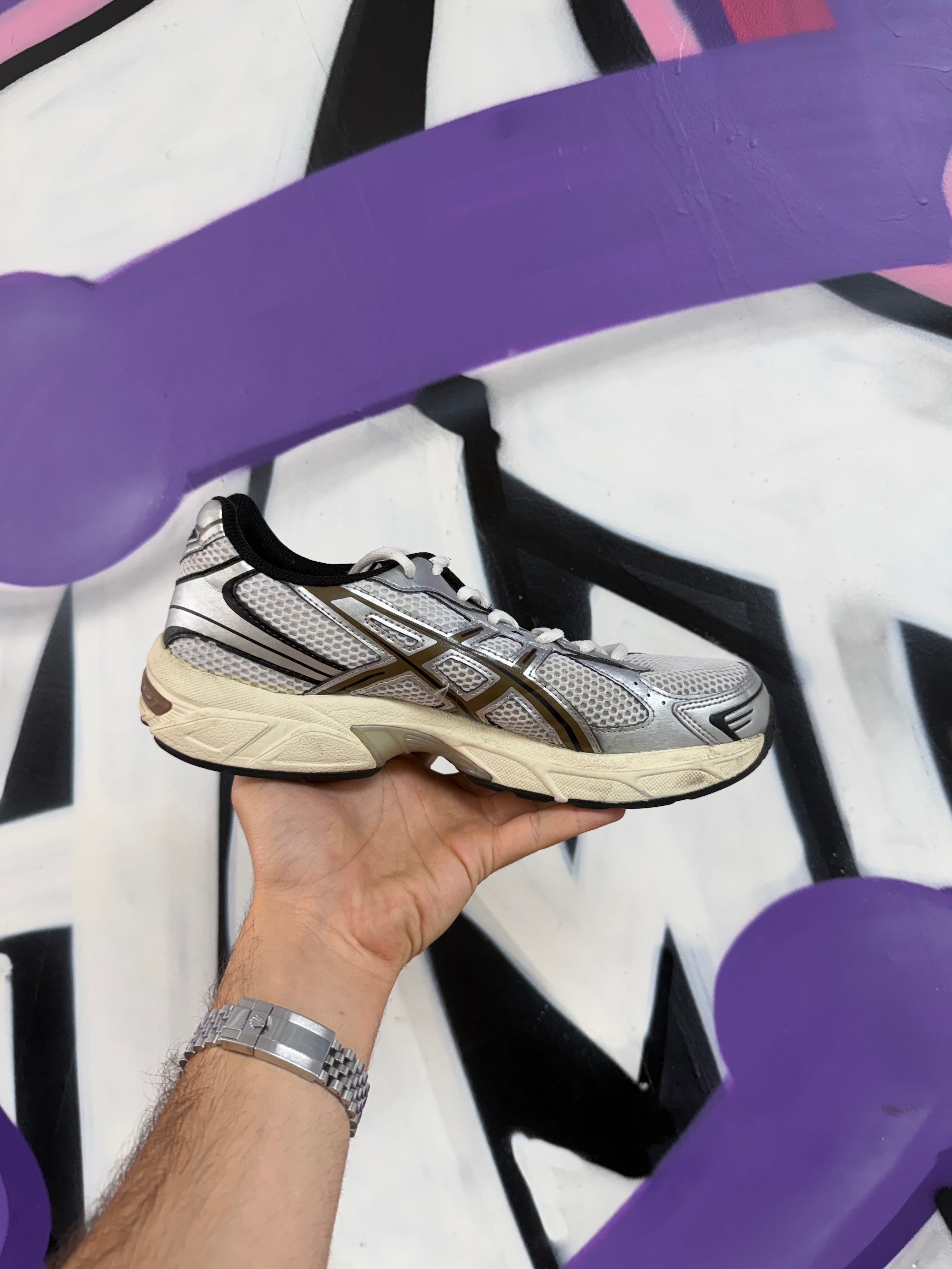 ASICS "Gel-1130" Cream Clay Canyon Sneakers