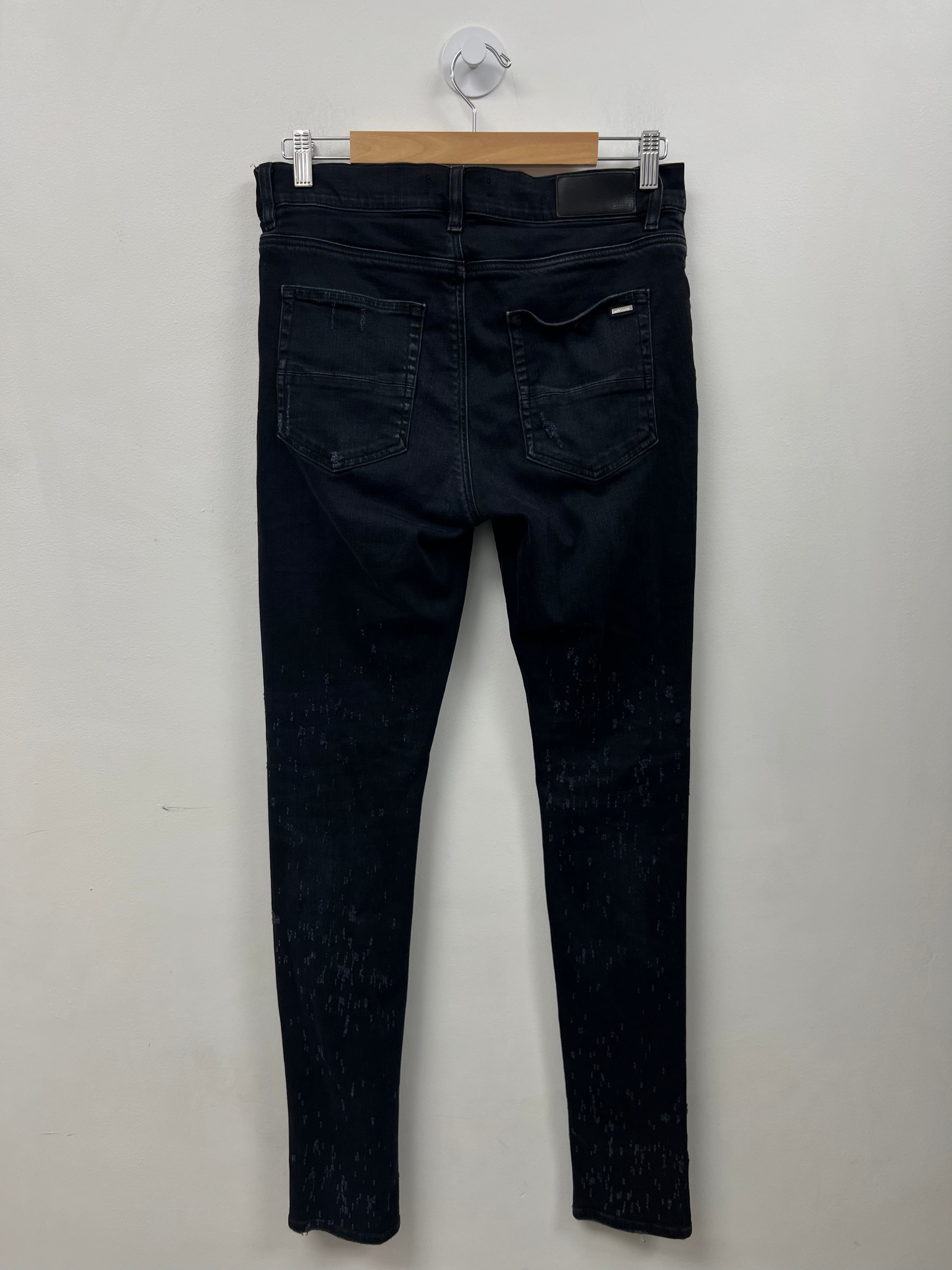 Amiri Black Shotgun Jeans