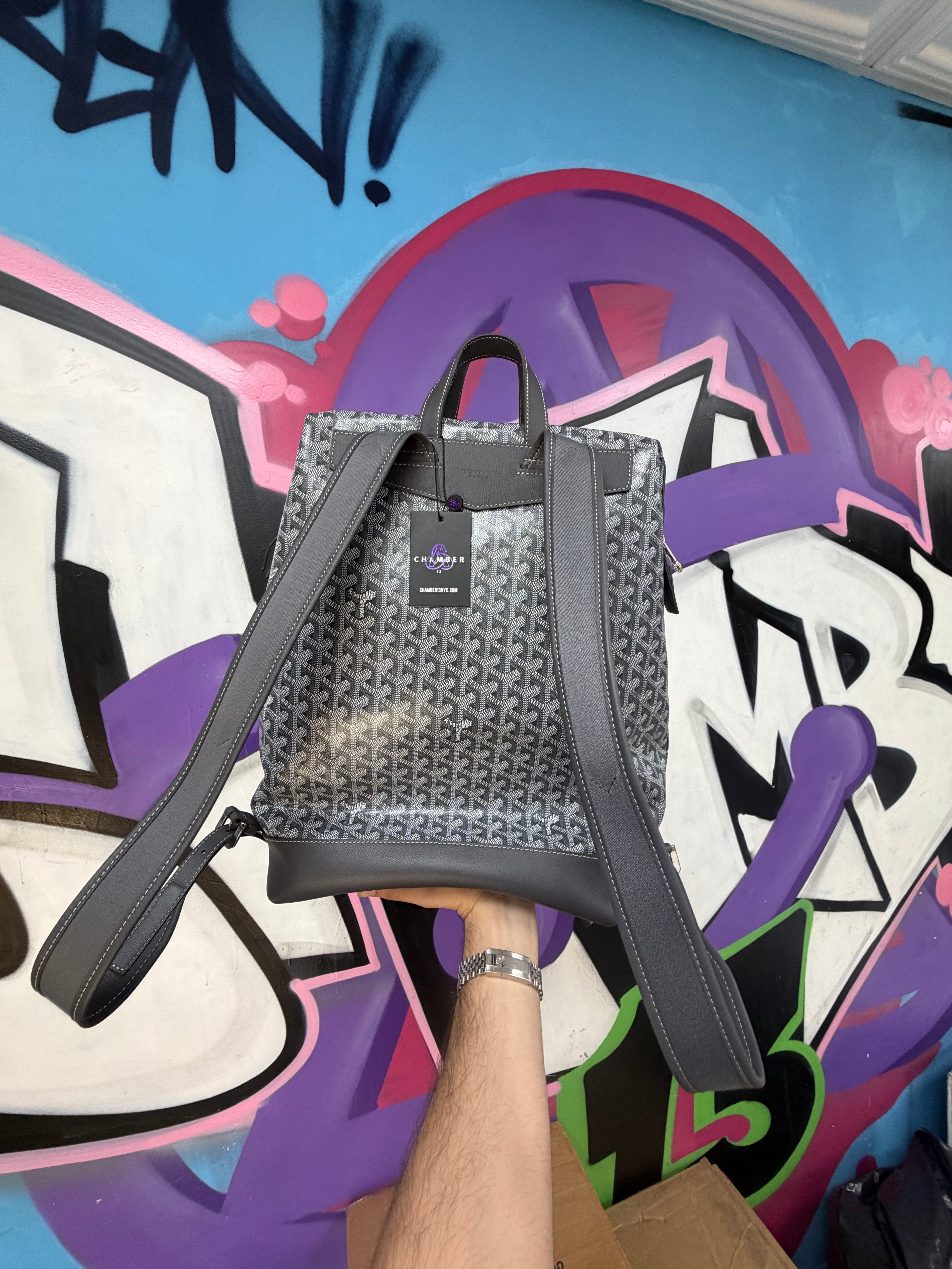 Goyard Grey Cisalpin Backpack