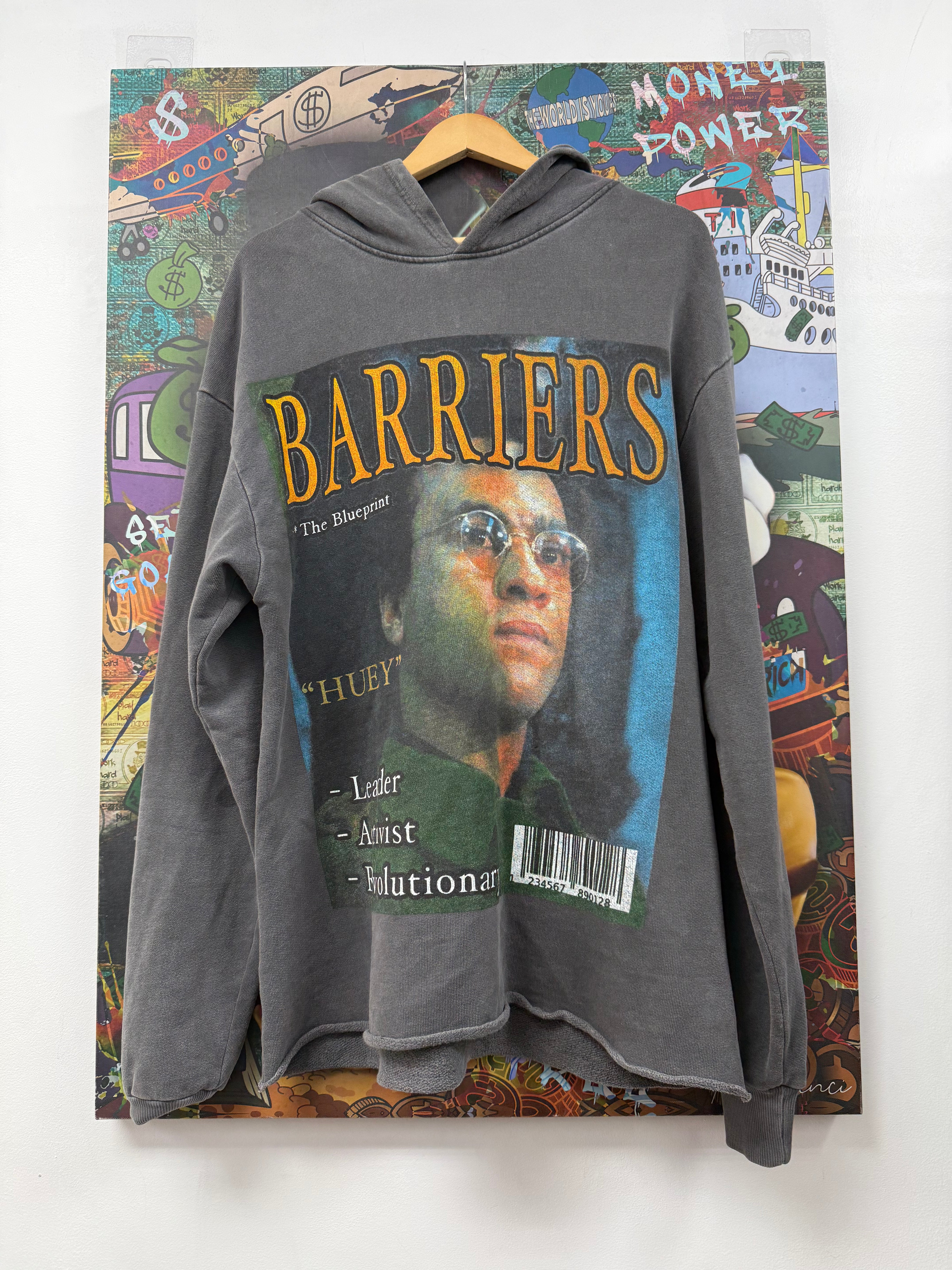Barriers Grey Huey Hoodie