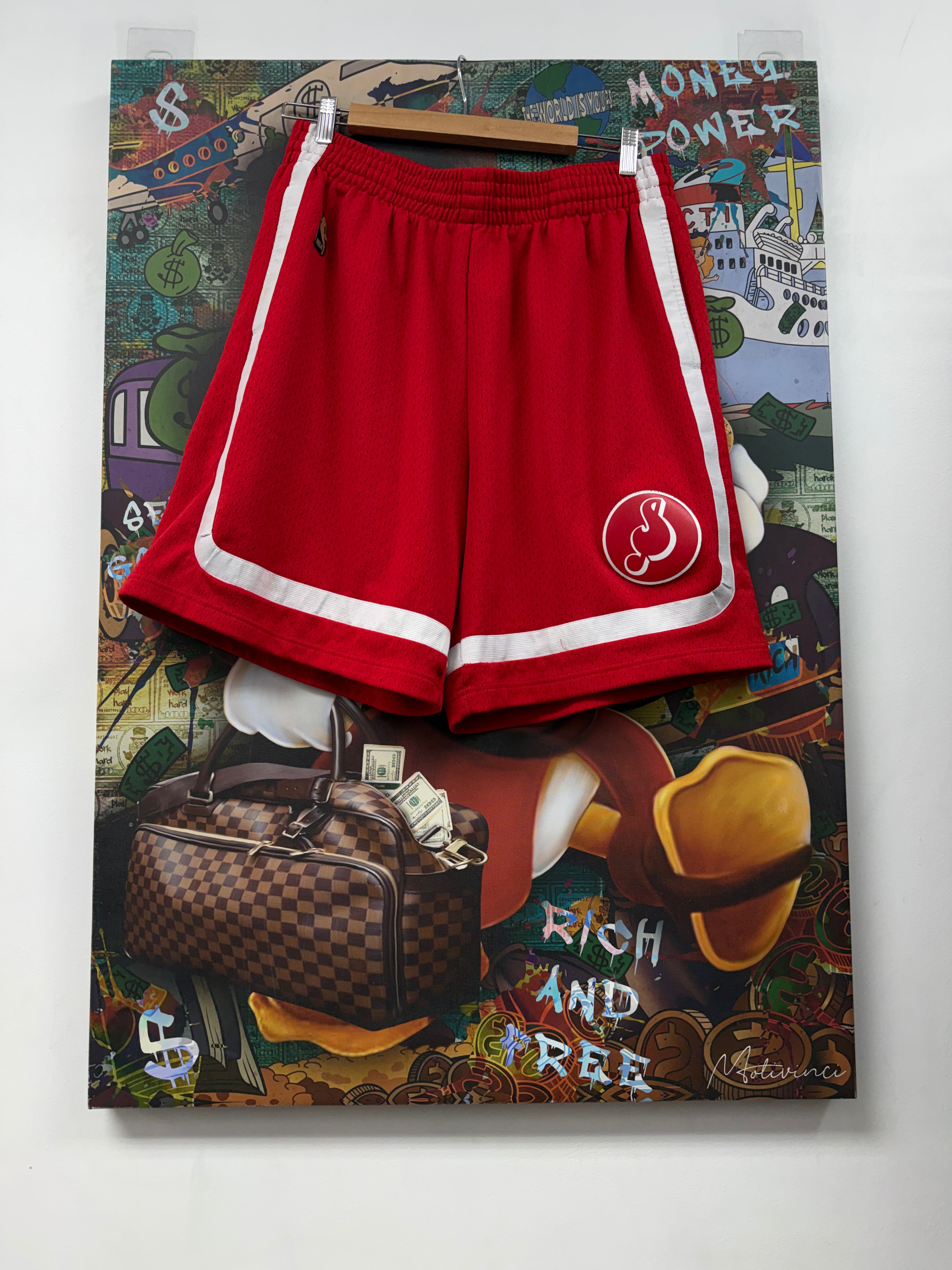 Mitchell and Ness Memphis Sounds Shorts