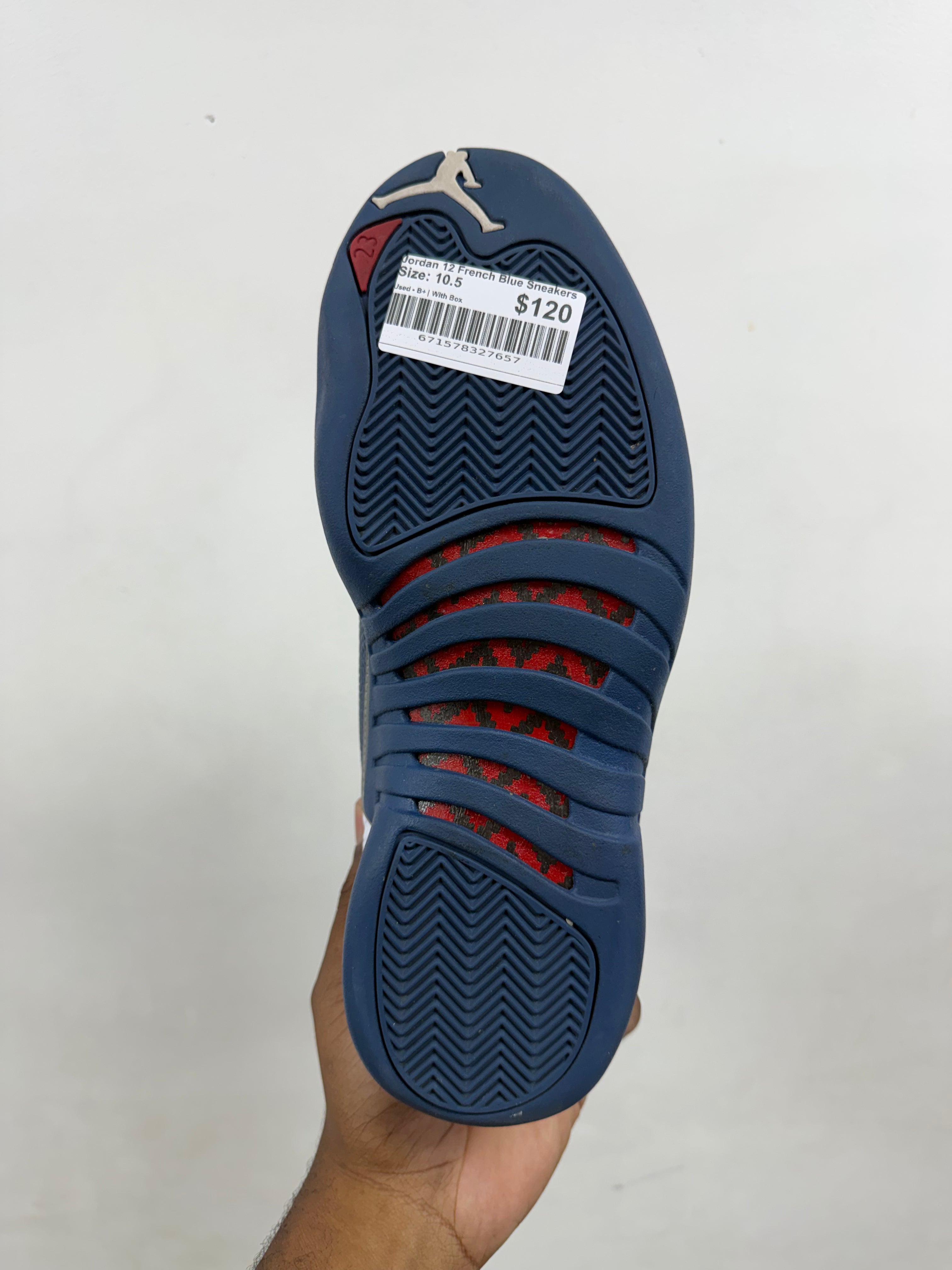 Jordan 12 French Blue Sneakers