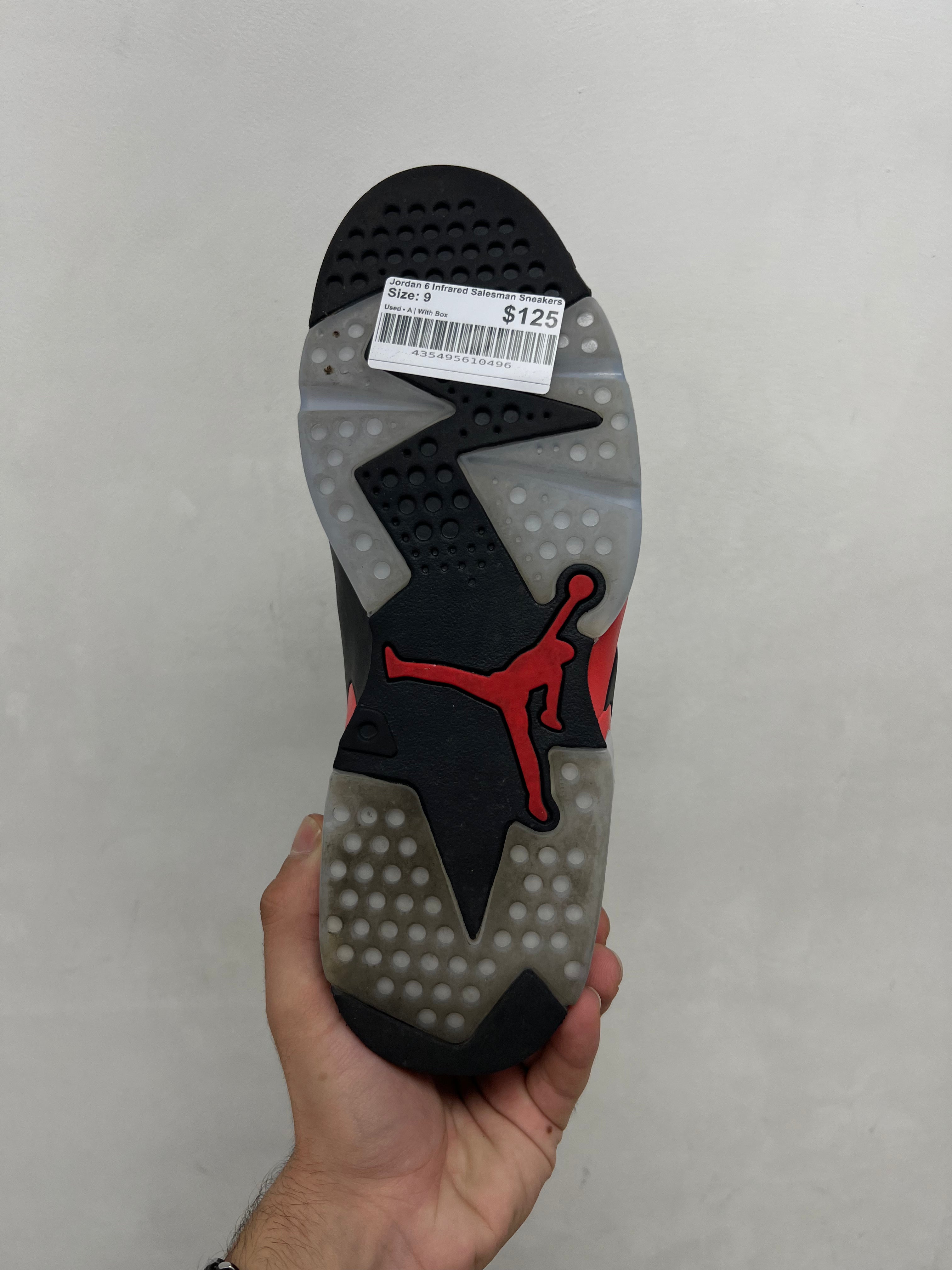 Jordan 6 Infrared Salesman Sneakers