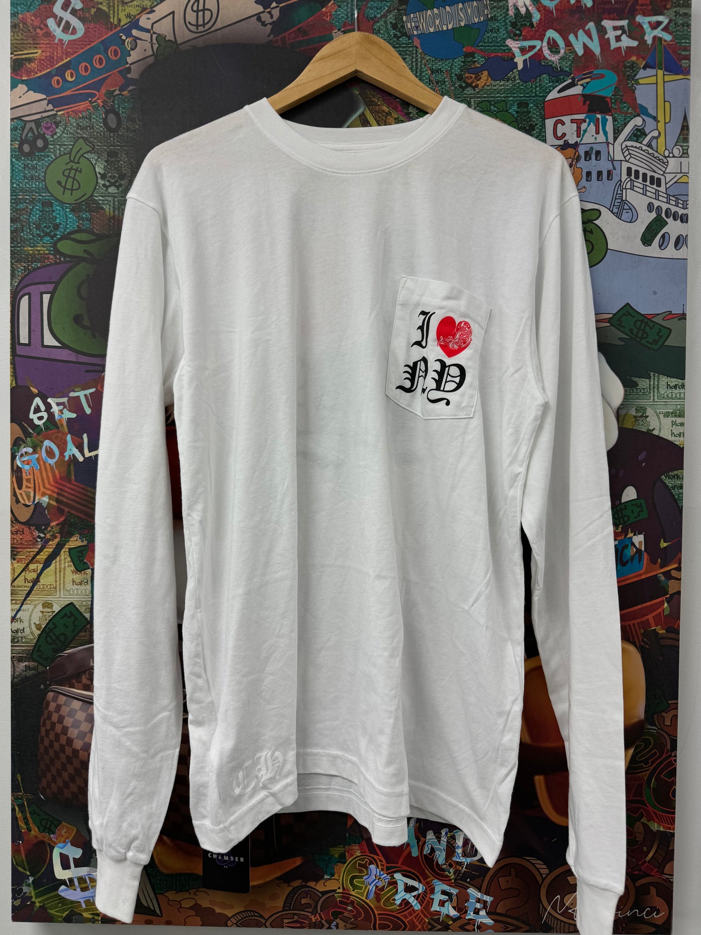 Chrome Hearts I LOVE NYC LS  New large  N/A